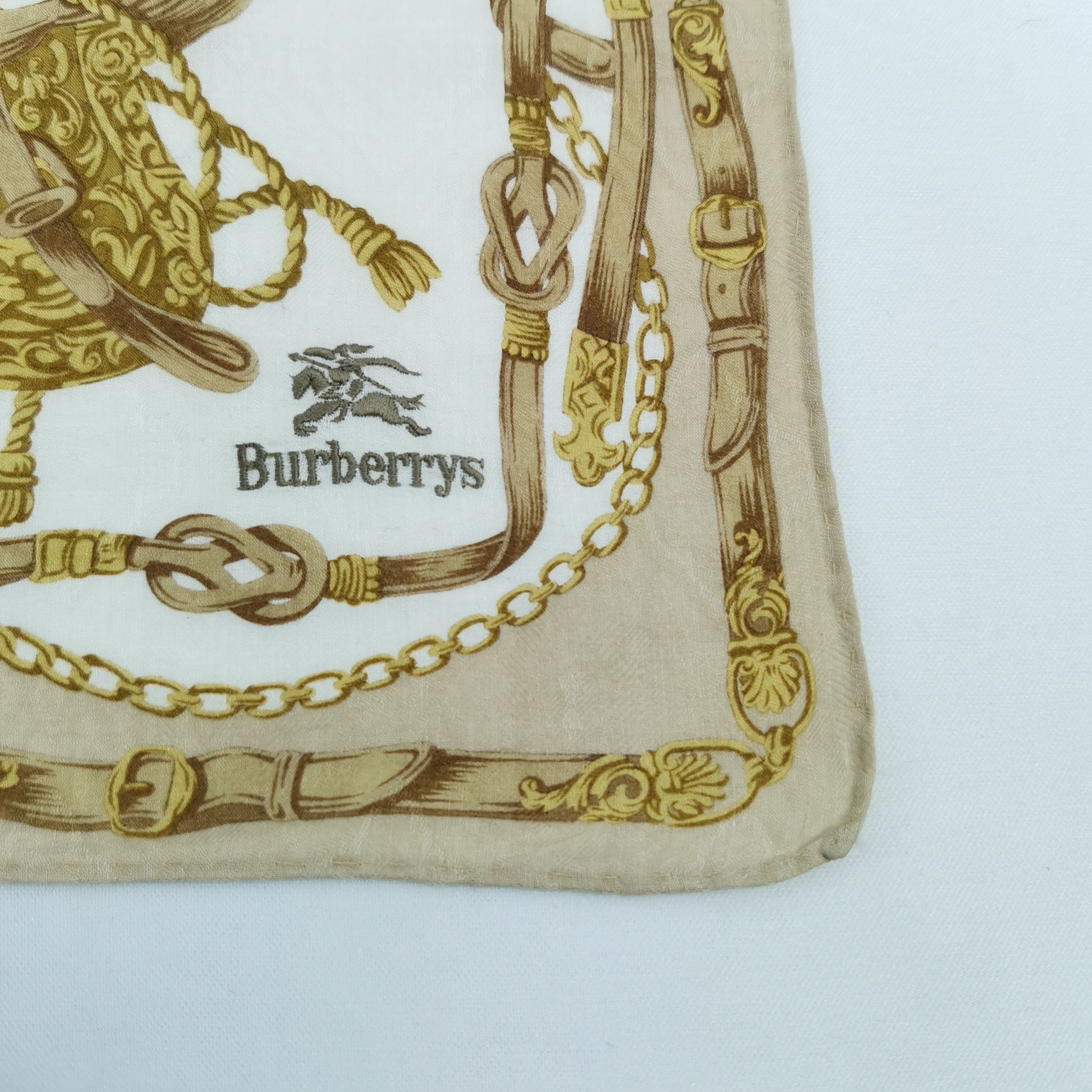 Burberry Vintage Burberry Handkerchief Neckerchief Bandana Size ONE SIZE - 2 Thumbnail