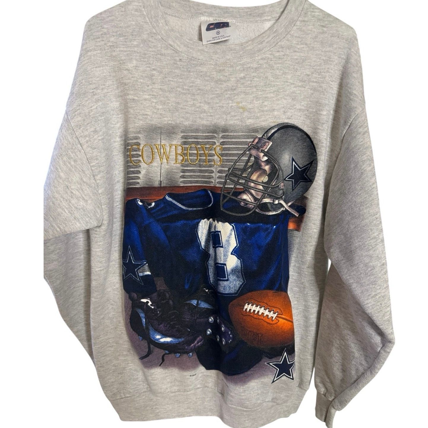 CSA Vintage Dallas Cowboys Crewneck Size US M / EU 48-50 / 2 - 1 Thumbnail