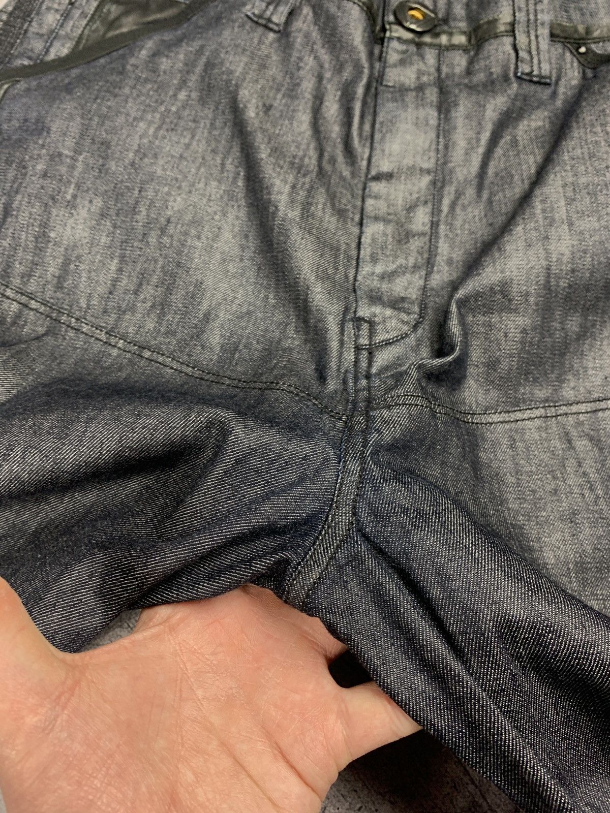 G-Star Designer G-Star Raw Correct Line Multi Zip Biker Jeans 30/34 Size US 30 / EU 46 - 17 Thumbnail