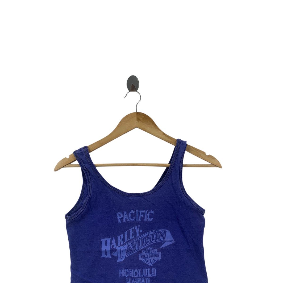 Harley Davidson Vintage 1995 HARLEY DAVISON Honolulu Hawaii Tank Top Tee Size S / US 4 / IT 40 - 2 Thumbnail