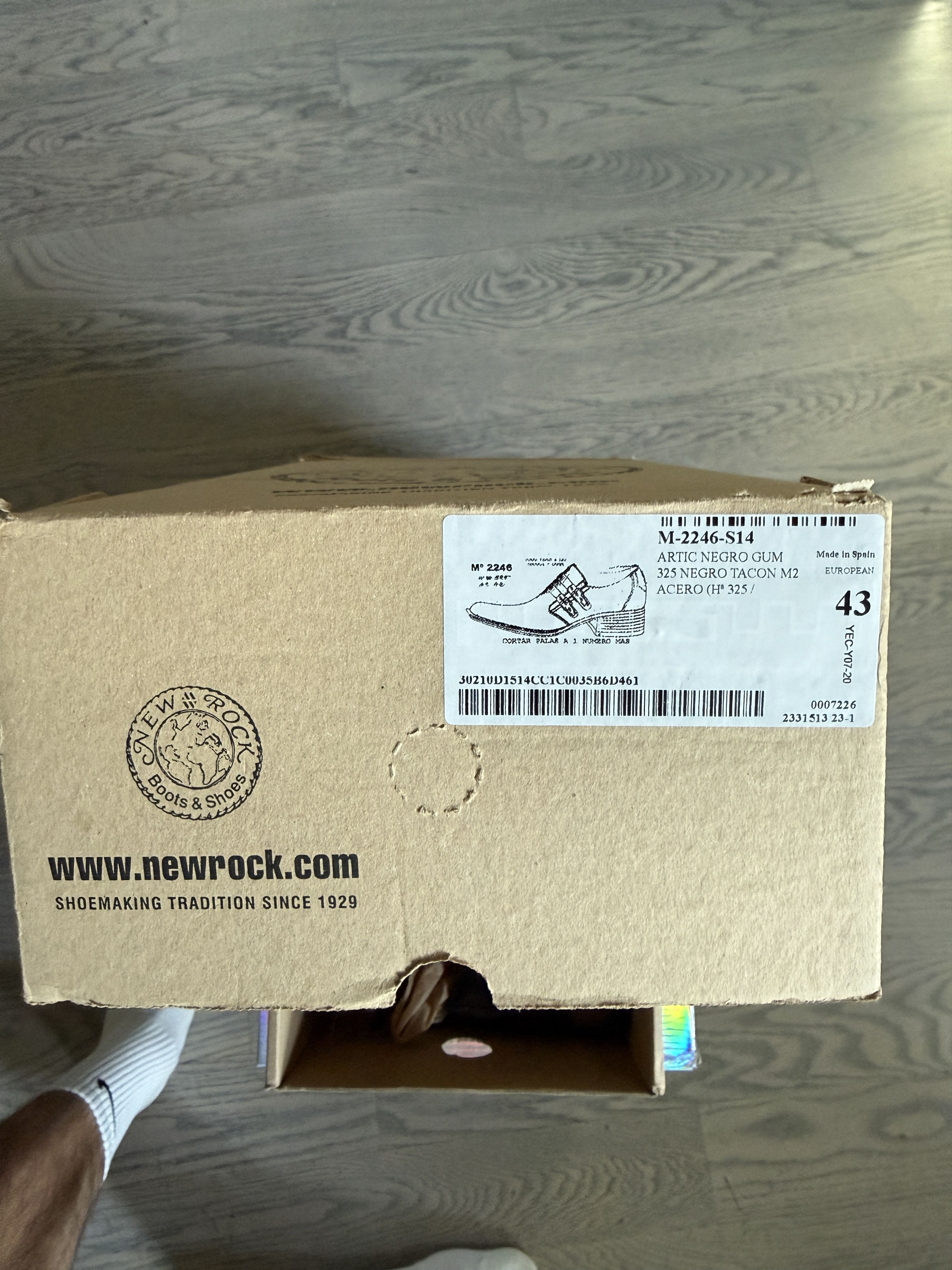 New Rock New Rock Size US 10.5 / EU 43-44 - 7 Thumbnail