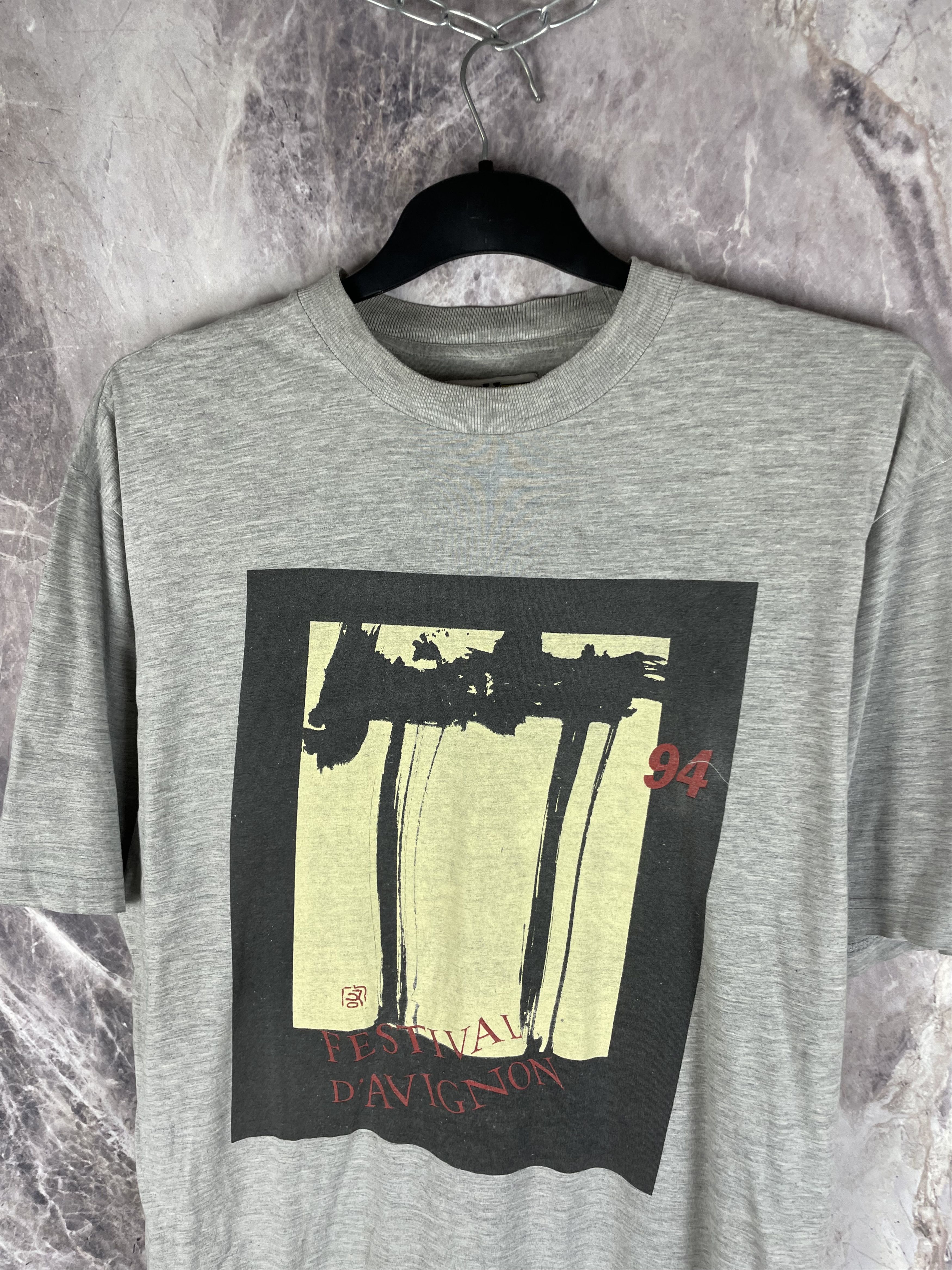 Vintage 1994 Festival D'Avignon Tee Perfoming Arts Size US L / EU 52-54 / 3 - 3 Thumbnail