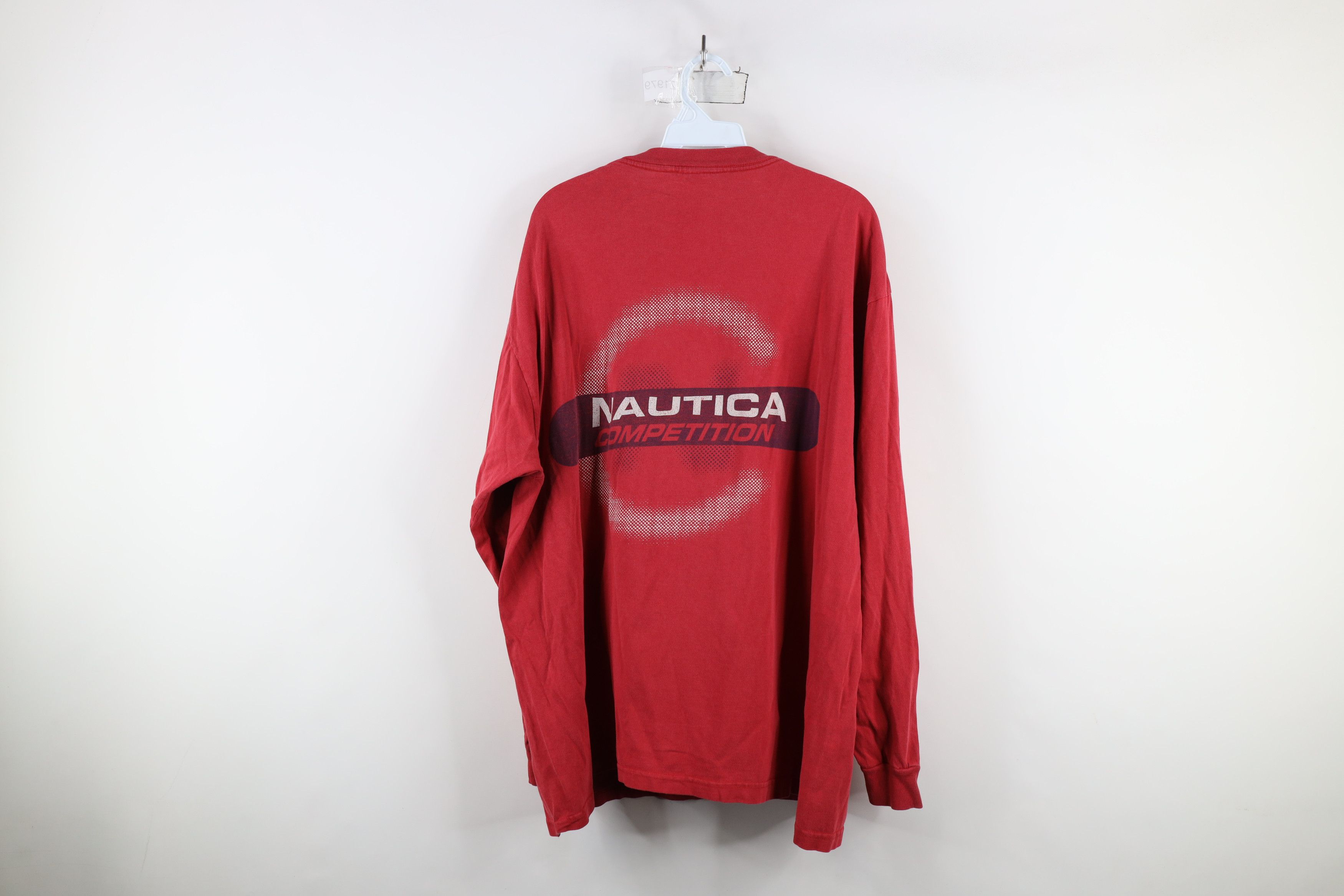 Nautica × Vintage Vintage 90s Nautica Competition Long Sleeve T-Shirt USA Size US XL / EU 56 / 4 - 11 Thumbnail