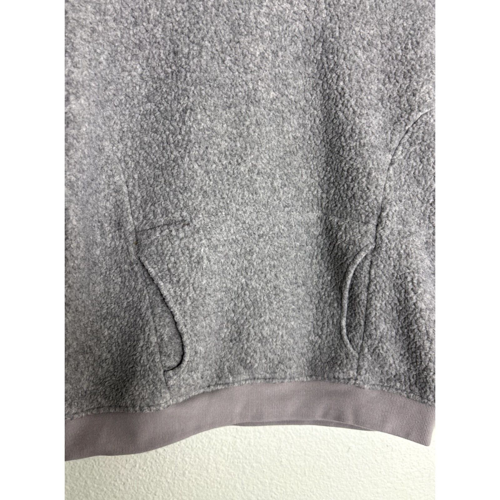 Madewell Madewell Sweatshirt Crewneck Fleece Pullover Polartec Small Gray Women Pocket Size S / US 4 / IT 40 - 5 Thumbnail