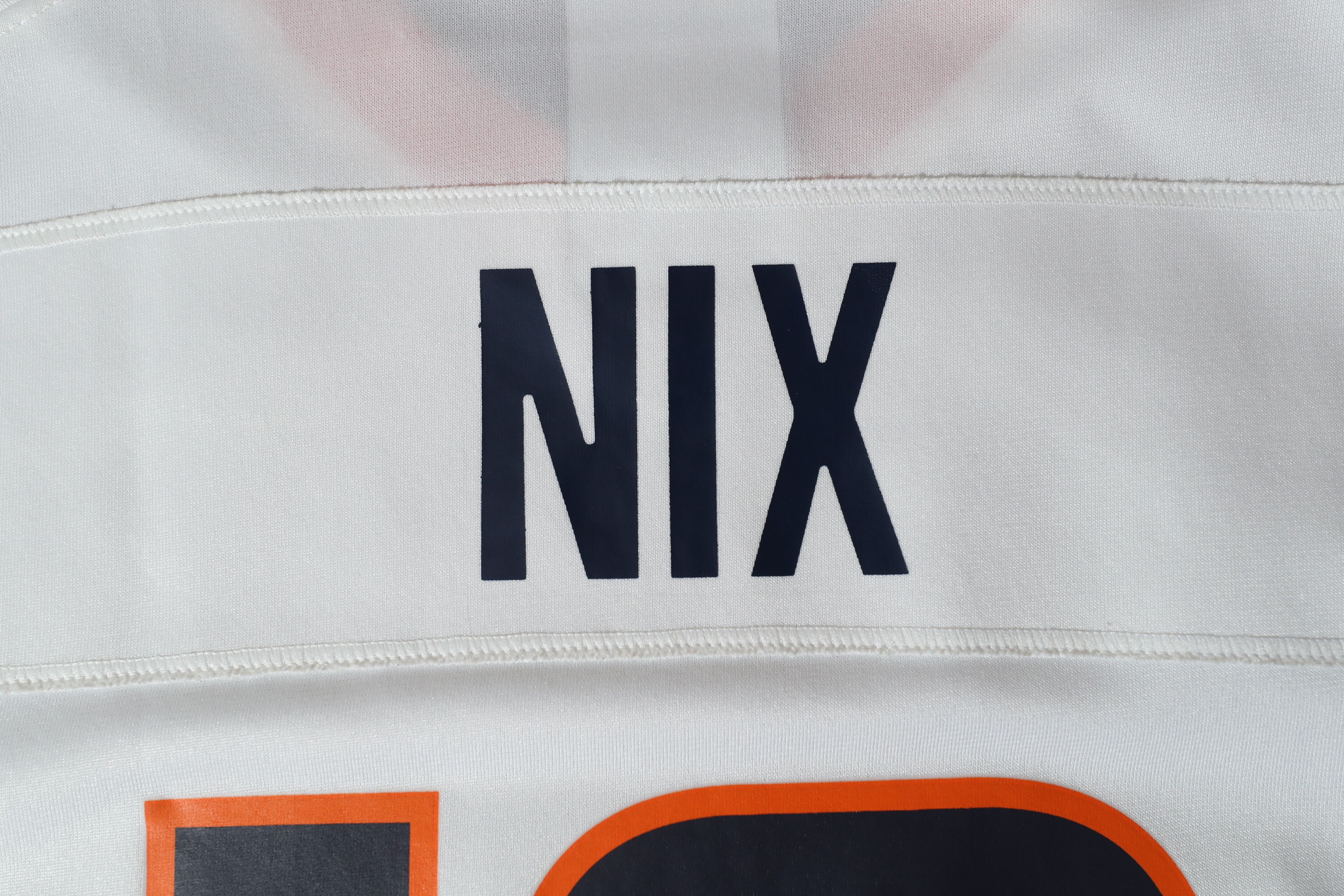 NFL Bo Nix Denver Broncos White Away 2024 Jersey (M) Size US M / EU 48-50 / 2 - 15 Thumbnail