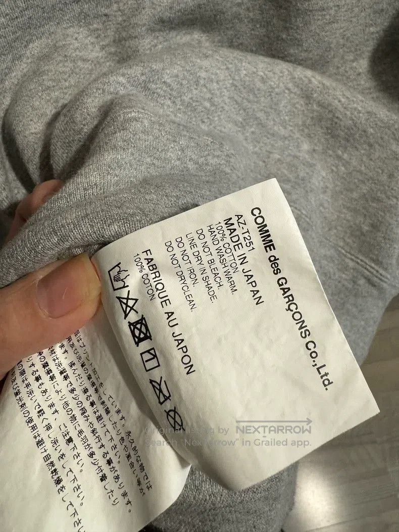 Comme des Garcons Comme Des Garcons Crewneck Sweatshirt Casual Jacket Size M / US 6-8 / IT 42-44 - 4 Thumbnail