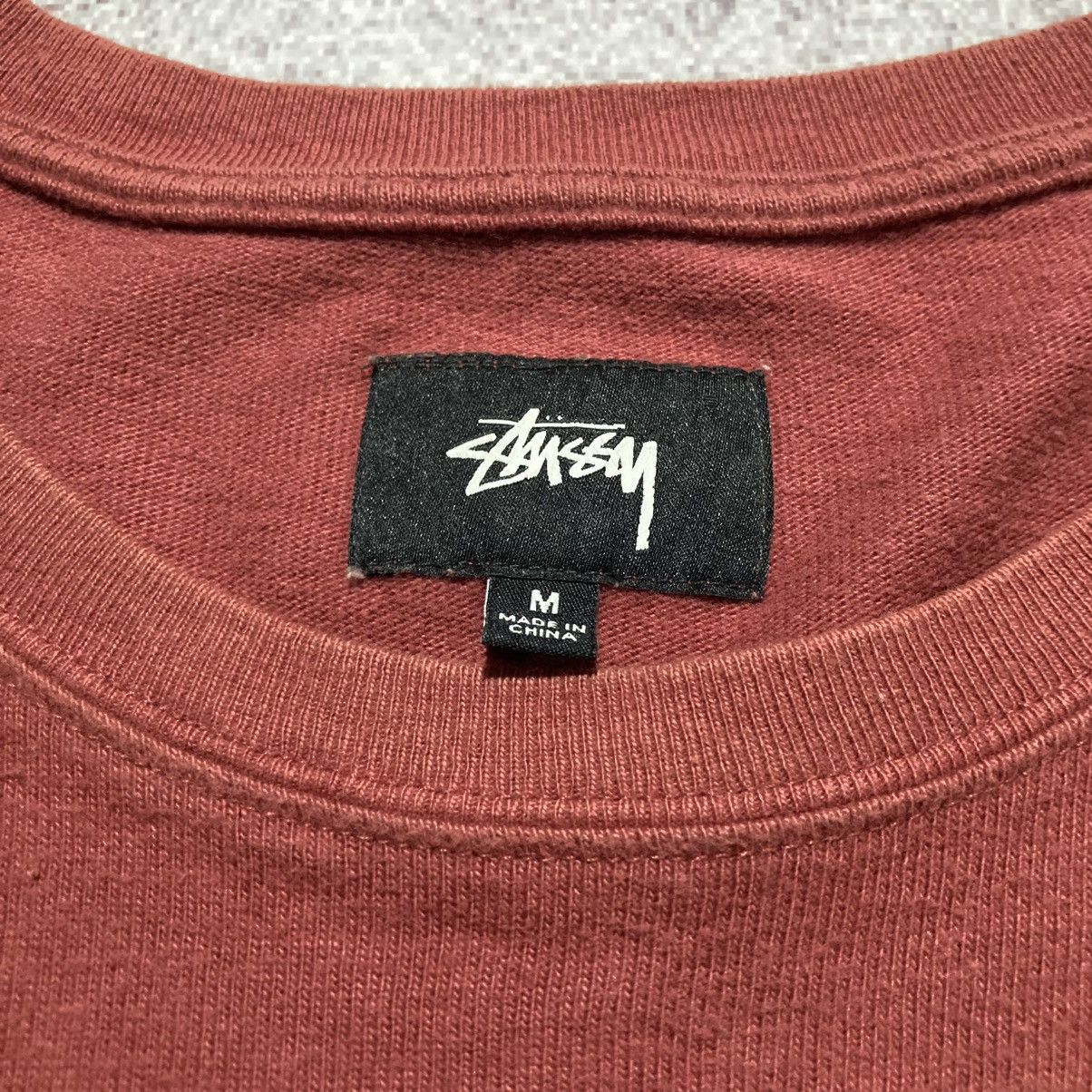 Stussy Stussy Kent Football Embroidery Longslevee Tee Size US XL / EU 56 / 4 - 10 Thumbnail