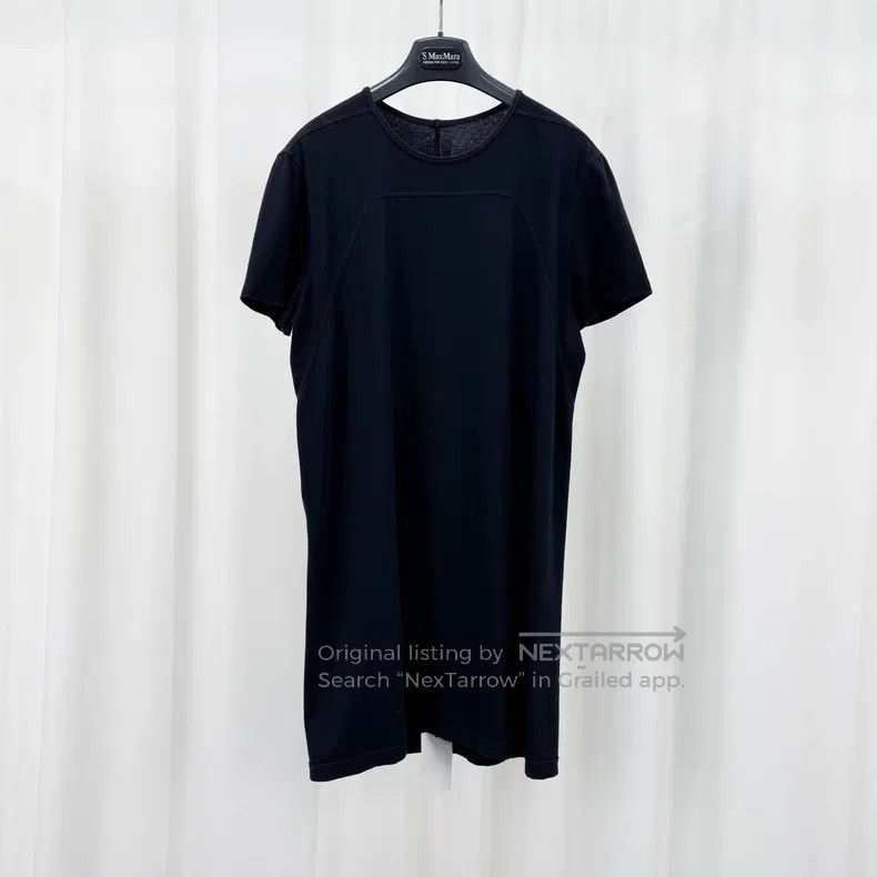Rick Owens Rick Owens Black Long Cut Short Sleeve Size US XS / EU 42 / 0 - 1 Thumbnail