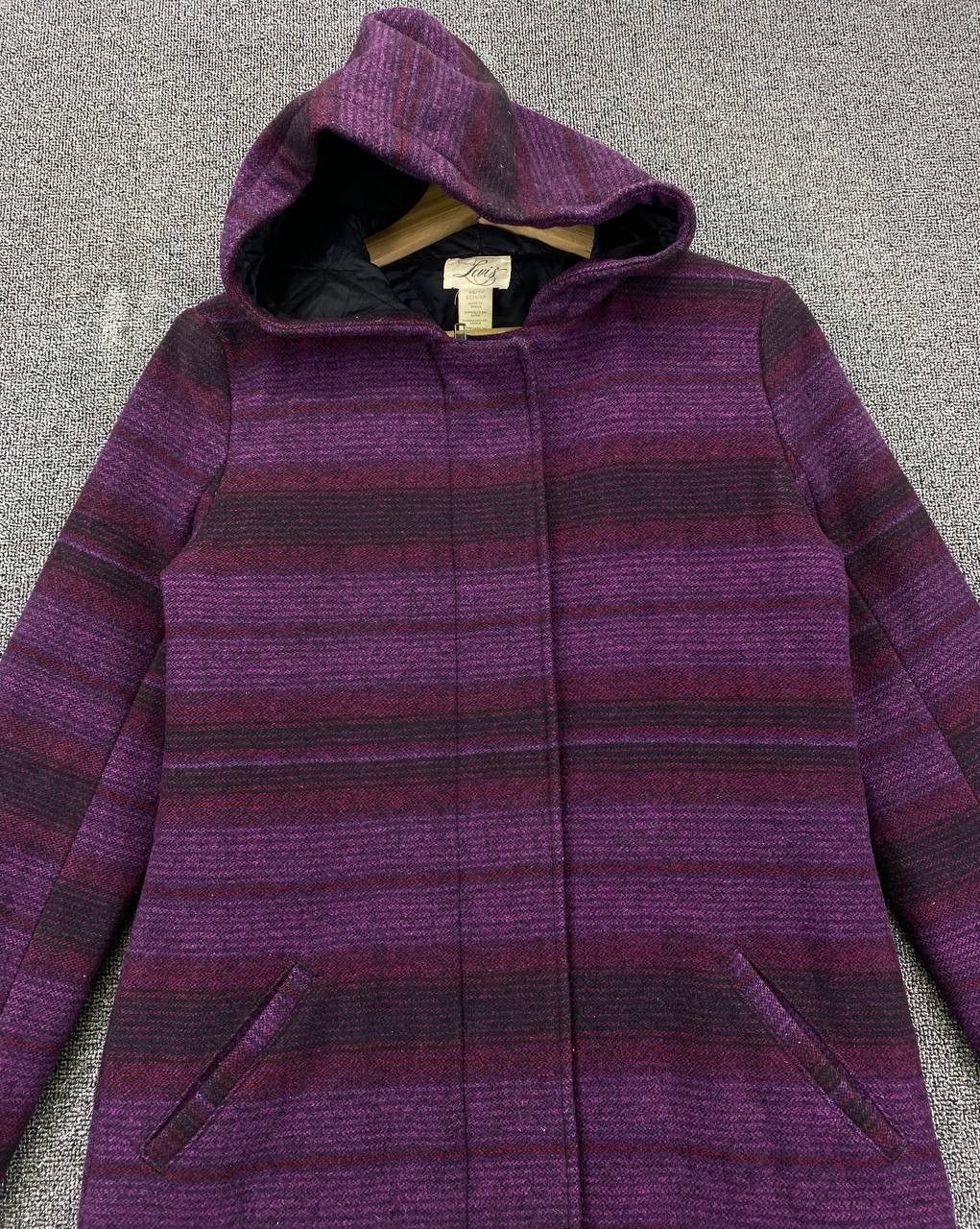 Levi's Vintage Levis Hoodie Shadow Plaids Wool Jacket Size XS / US 0-2 / IT 36-38 - 5 Thumbnail