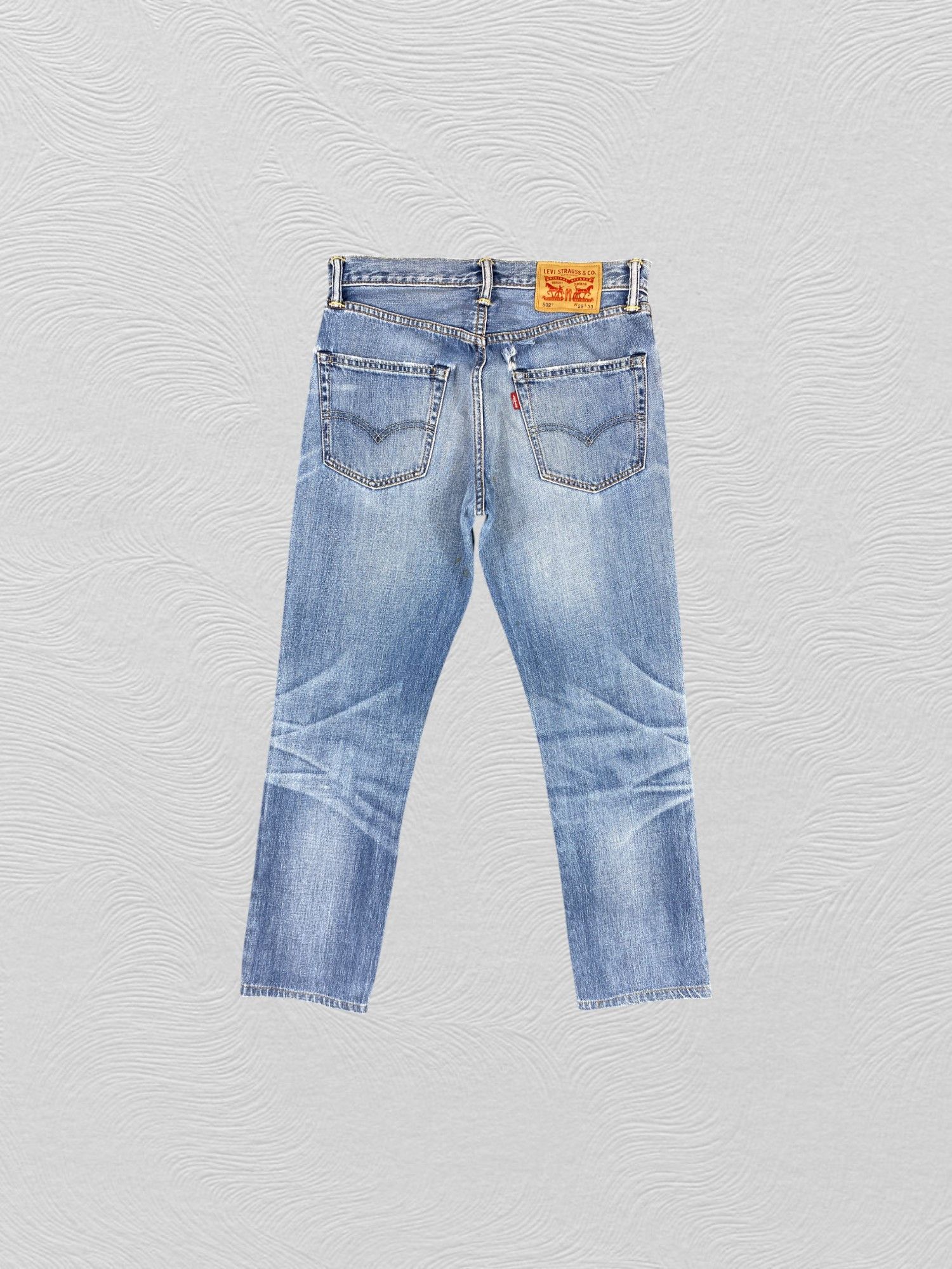 Levi's Blue Wash Vintage Levi's 502 31x31 Denim -JN2029 Size US 31 - 2 Thumbnail