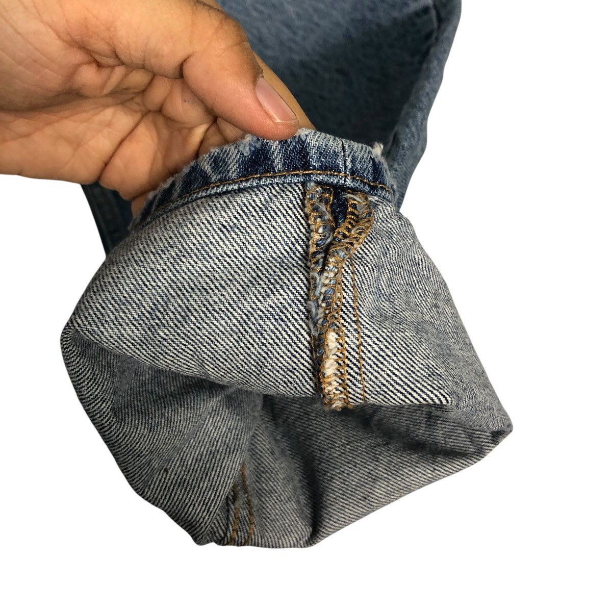 Japanese Brand 📌Vintage Denim Jeans Zara Ballon Design Issey Miyake Size 34" / US 12 / IT 48 - 15 Thumbnail