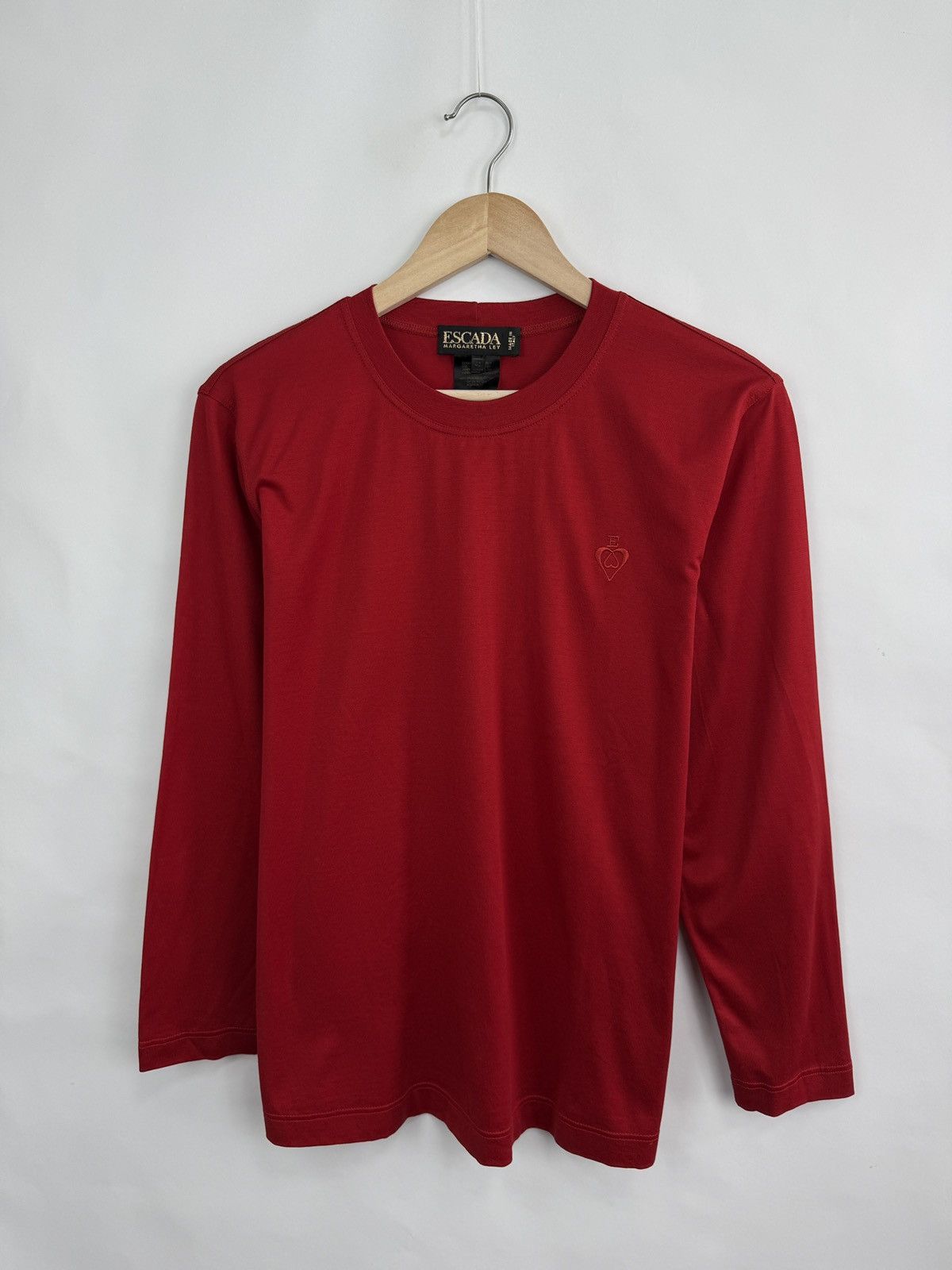 Escada × Vintage 🇮🇹 Vintage 90s Escada Margaretha Ley LongSleeve Made in Italy Size S / US 4 / IT 40 - 3 Thumbnail