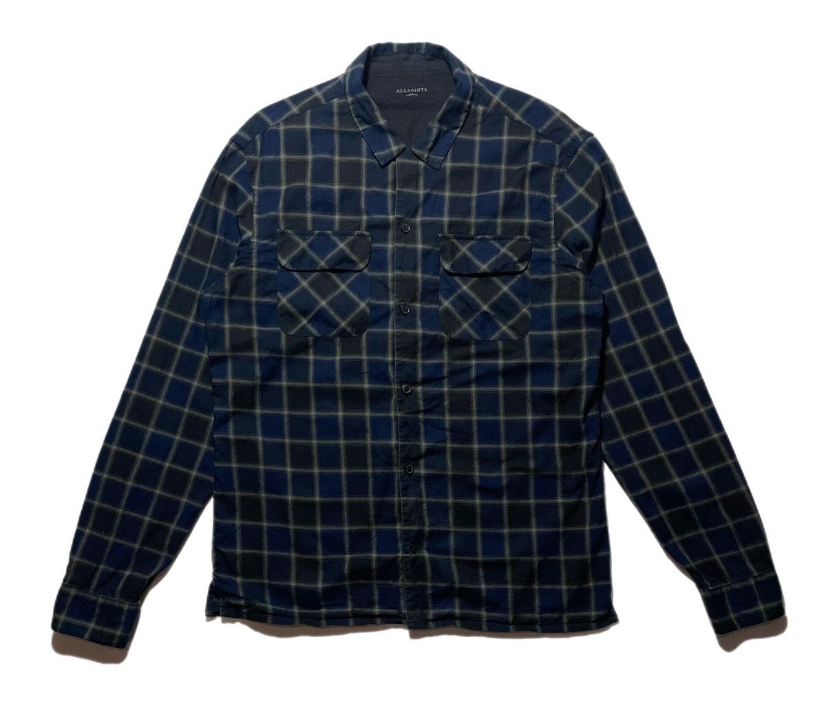 Allsaints Allsaints Plaid Flannel Shirt Size US M / EU 48-50 / 2 - 1 Thumbnail