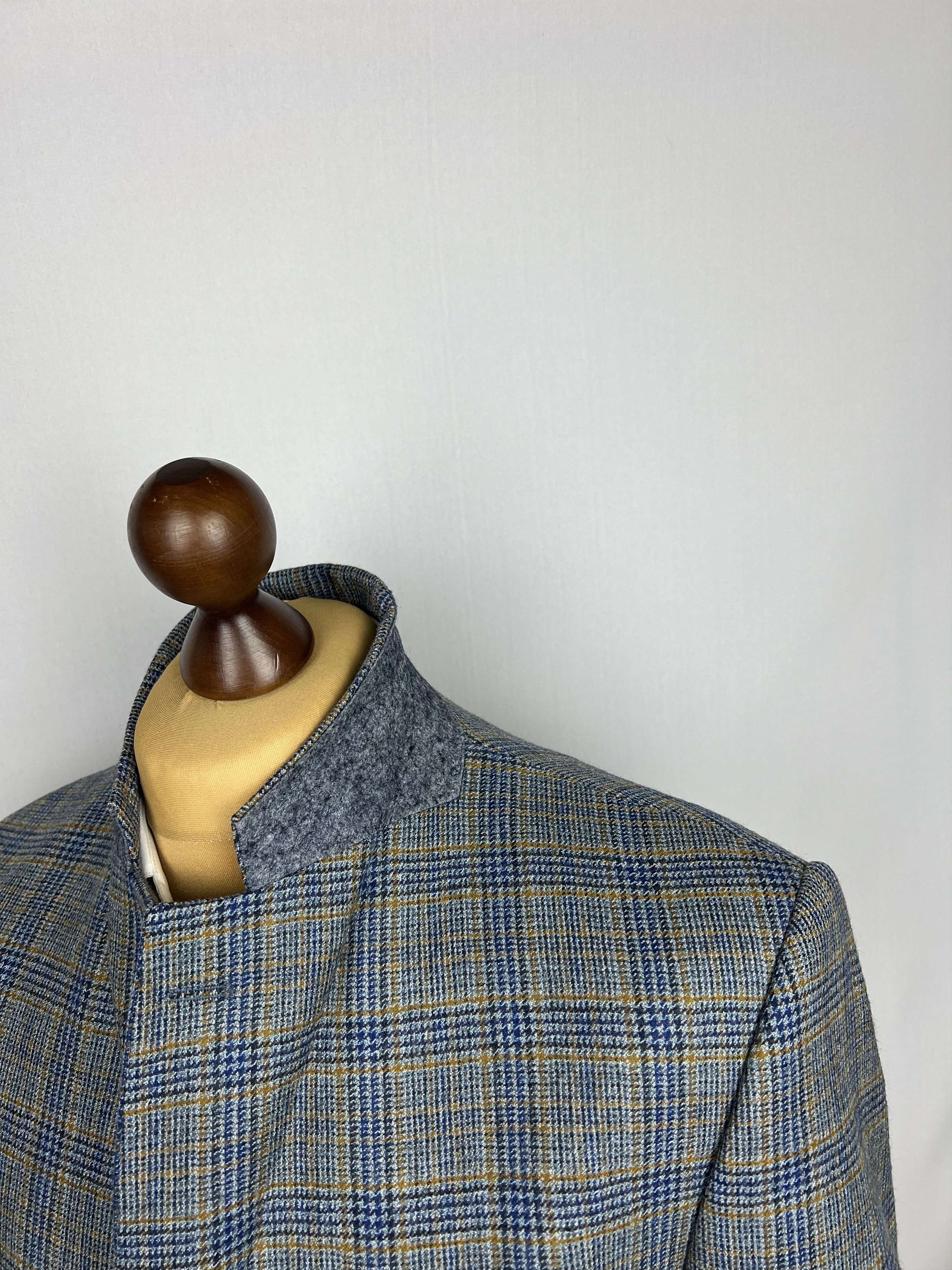 Bugatti x Fratelli Di Delfino Pure Wool Check Classic-Fit Sport Coat Size 42R - 5 Thumbnail