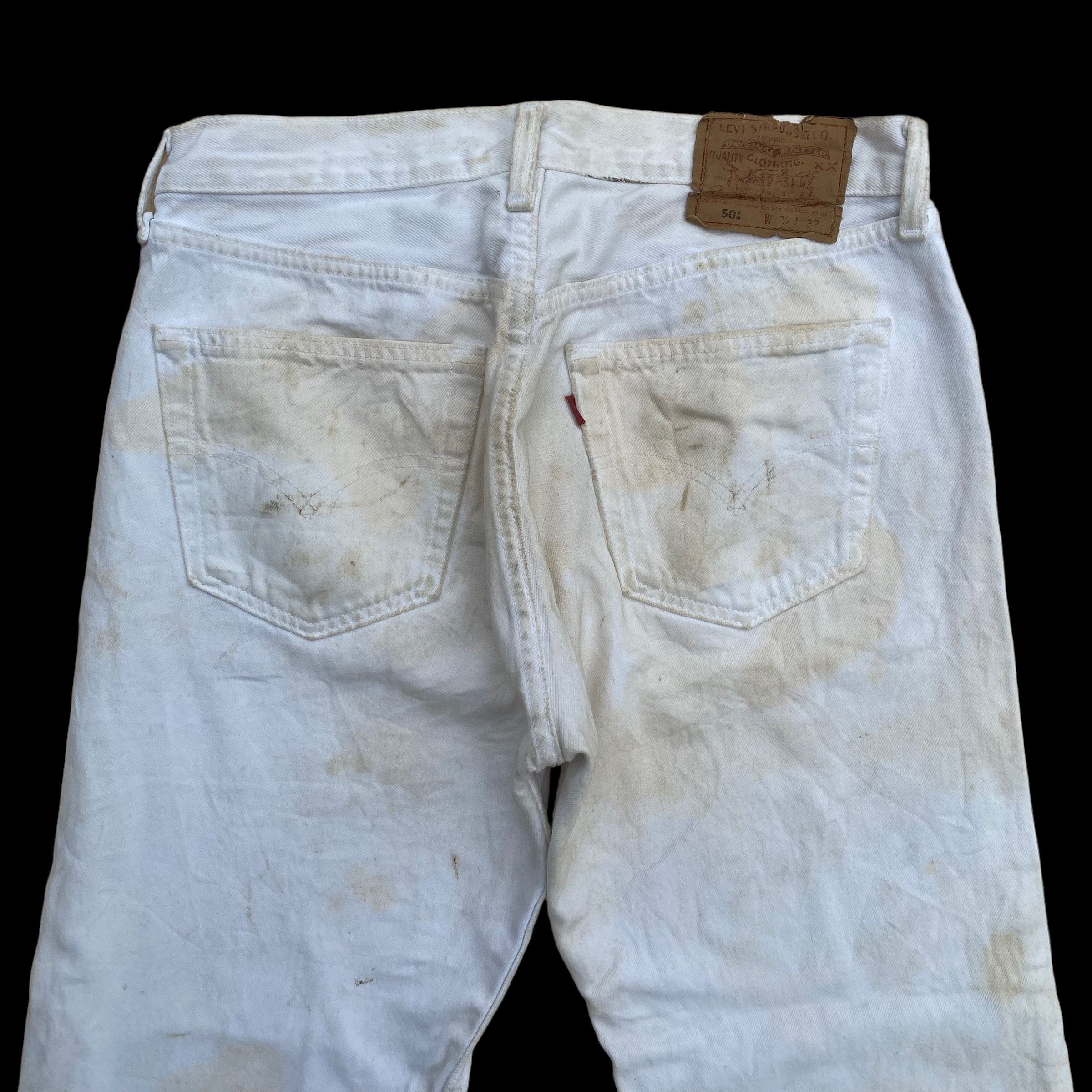 Levi's Vintage LEVI’S 501 Dirty Soil Style Denim Pants Made in USA Size US 31 - 6 Thumbnail