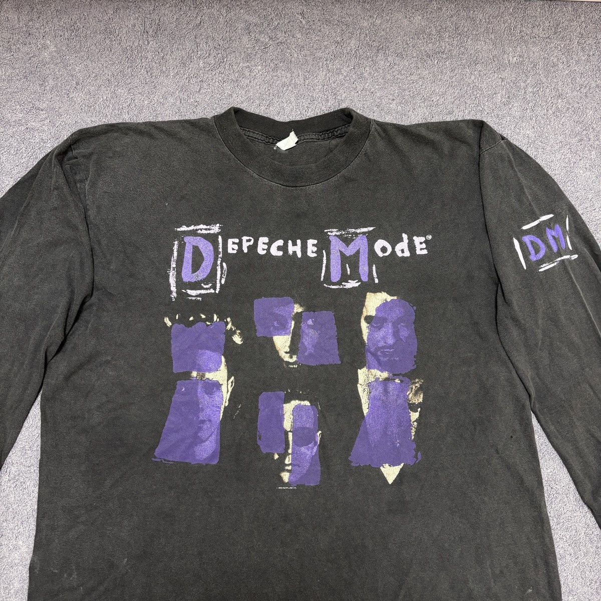 Band Tees Vintage Depeche Mode Shirt 90s Tour Single Stitch Band Tee Size US XL / EU 56 / 4 - 3 Thumbnail
