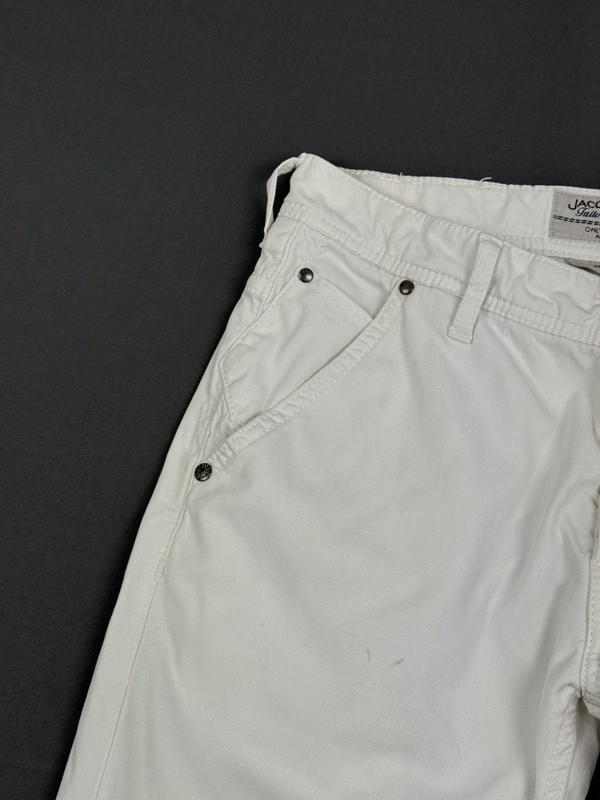 Jacob Cohen Jacob Cohen Style 613 White Comf Pants Made in Italy Size US 32 / EU 48 - 8 Thumbnail