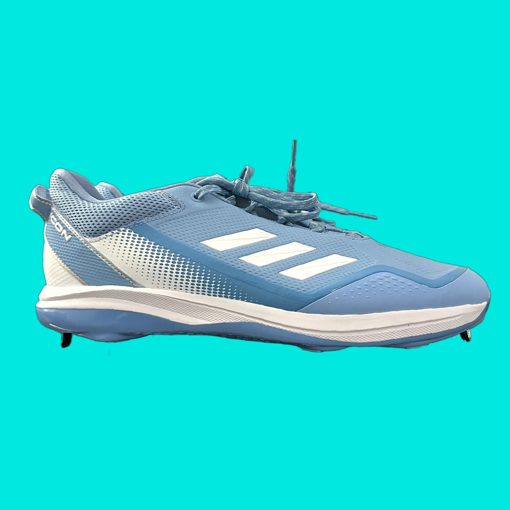 Adidas Adidas Icon Low Baseball Cleats Mens 14 UNC Legend Blue GX5835 Size US 14 / EU 47 - 1 Thumbnail