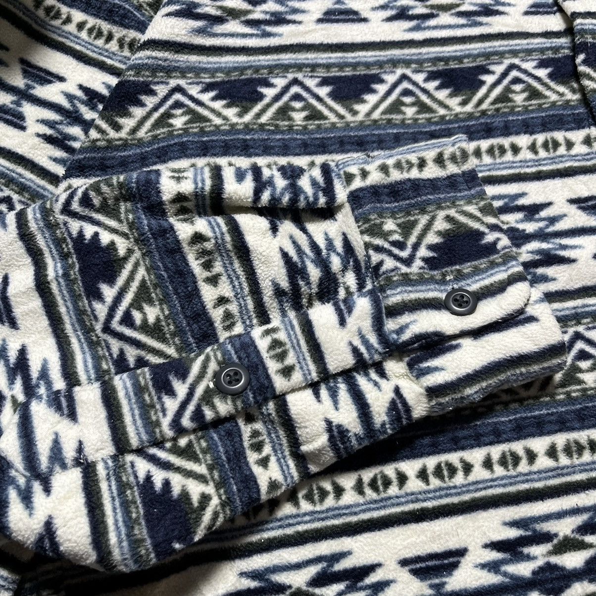 Japanese Brand × Uniqlo 🔥Uniqlo Native Navajo Design Flannel Shirt Button Up Size US L / EU 52-54 / 3 - 4 Thumbnail