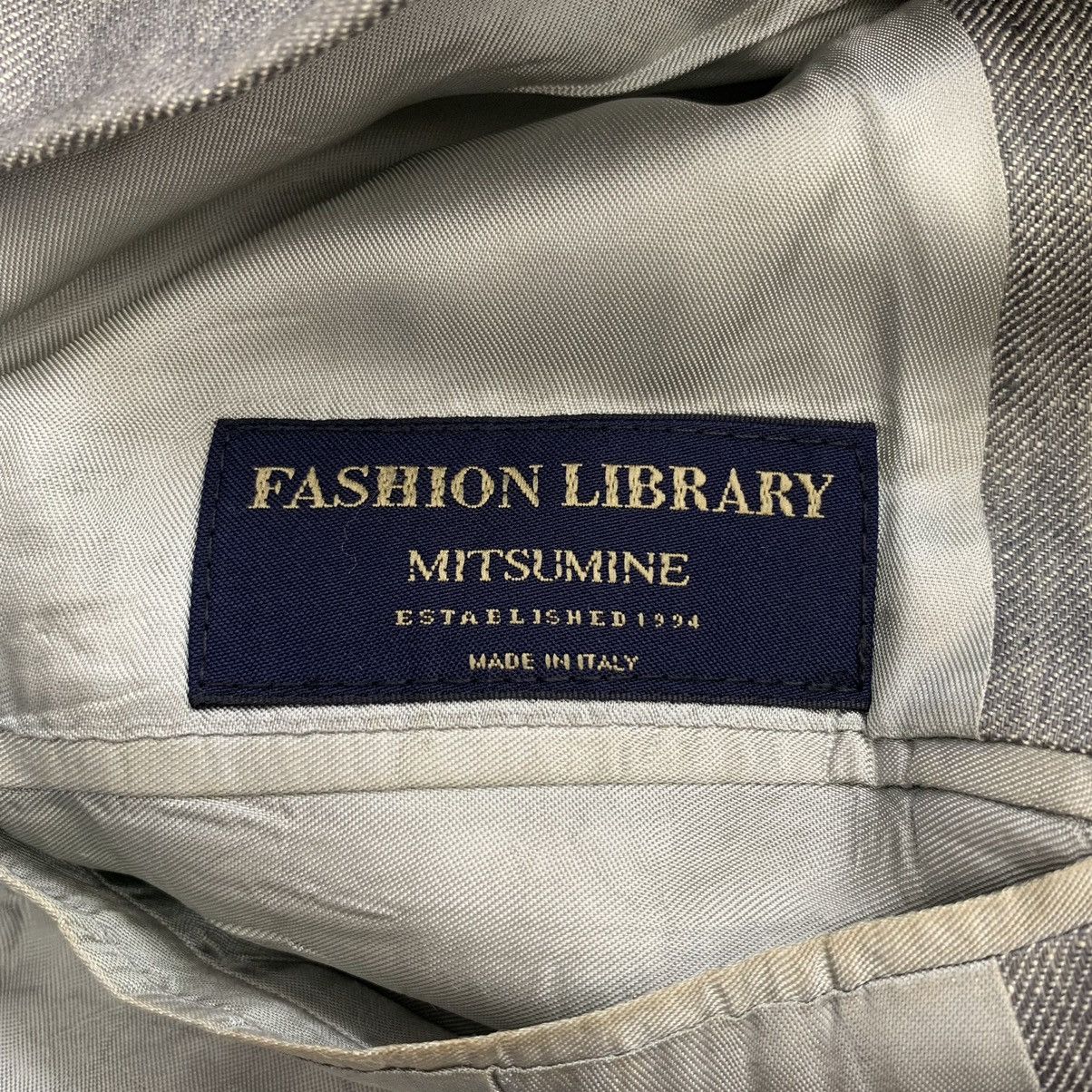 Other FASHION LIBRARY MITSUMINE Italy Designer Grey Blazer Coat Size US M / EU 48-50 / 2 - 3 Thumbnail