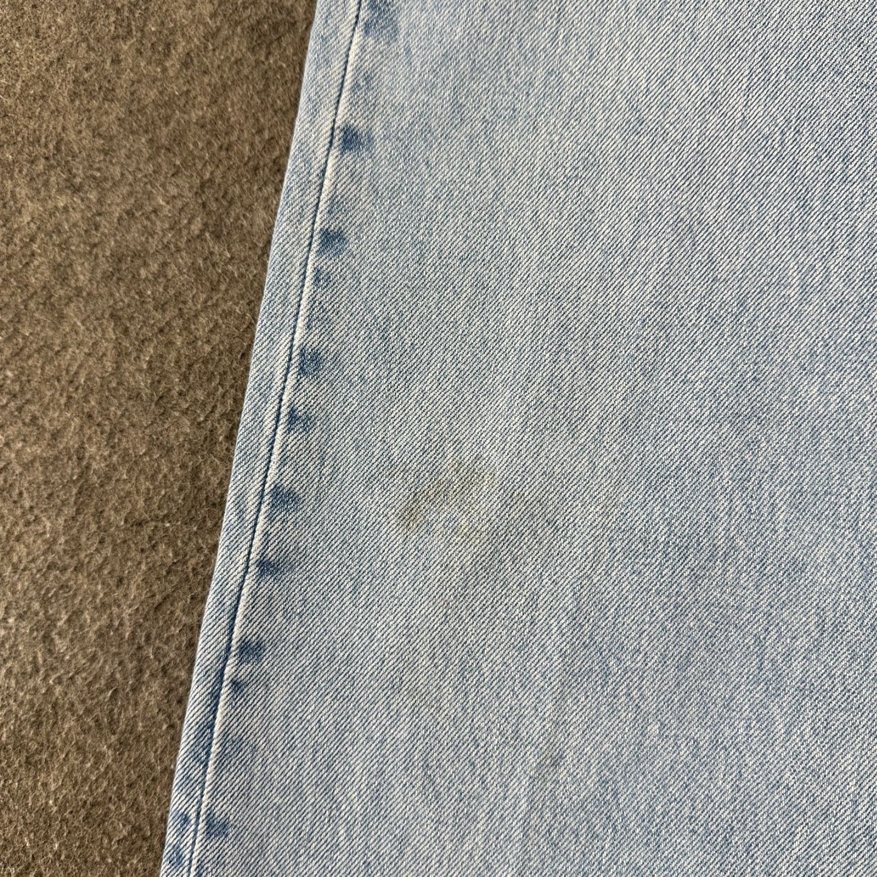 Levi's VINTAGE Levi's 501 Jeans Men 38x34 Light Wash Blue Straight Regular distress USA 90s Levi's 500 Series Mens Jeans 38x34 Size US 38 / EU 54 - 5 Thumbnail