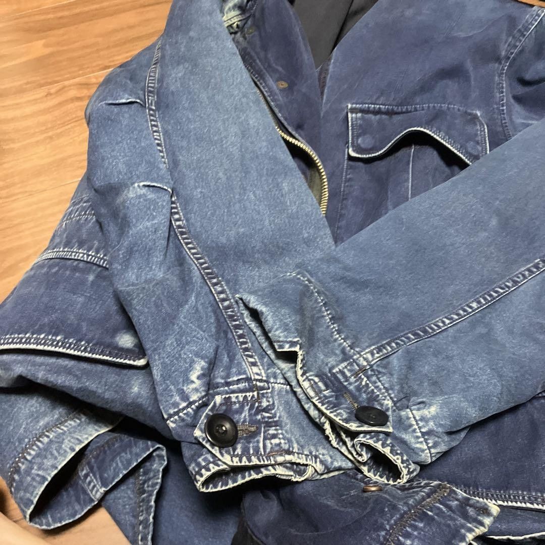 Kapital KAPITAL KOUNTRY M-65 Denim Jacket Navy 2 Size US M / EU 48-50 / 2 - 19 Thumbnail