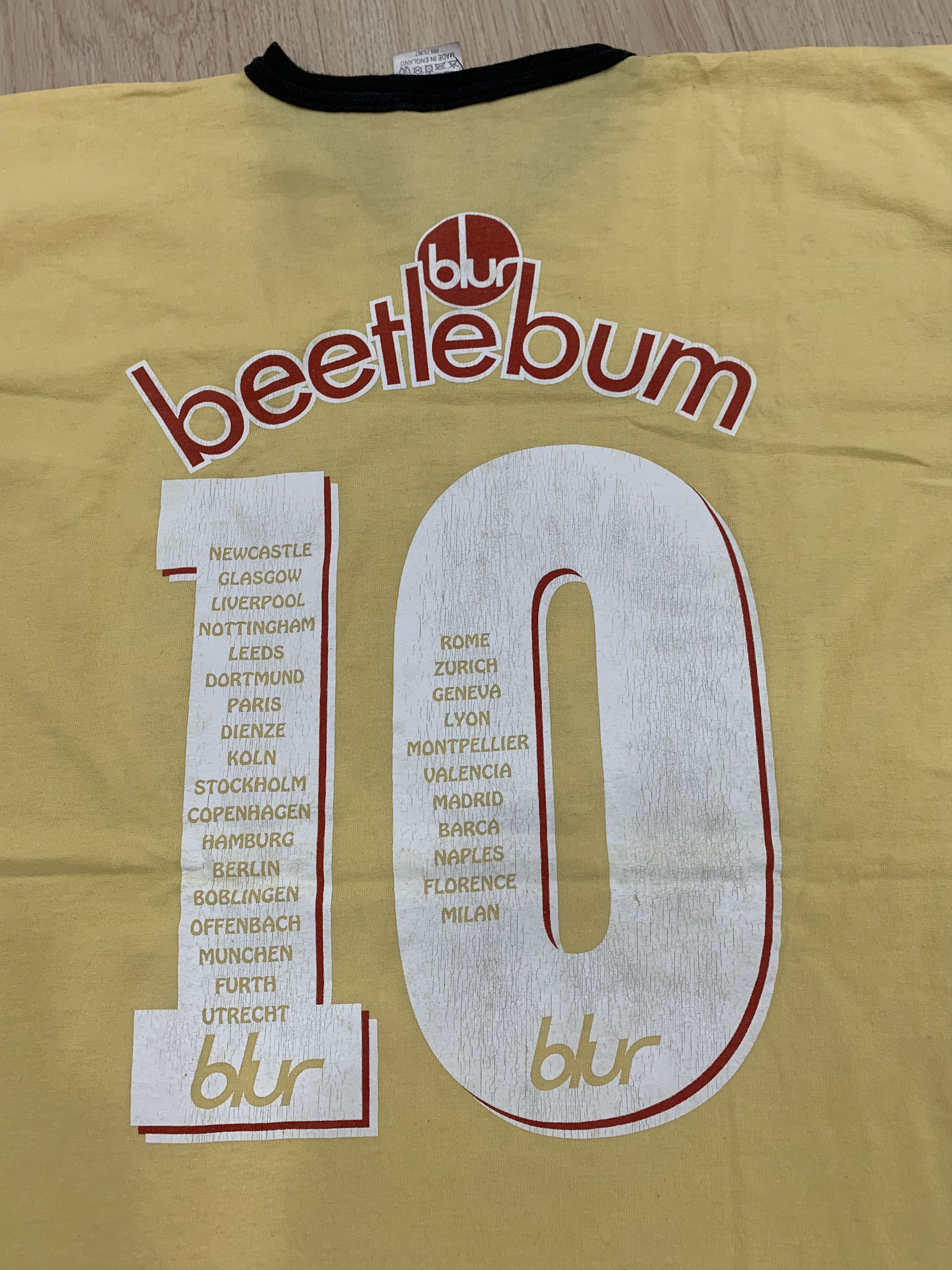 Band Tees VTG BLUR BAND TOUR SHIRT SUEDE OASIS RIDE SHOEGAZE Size US XL / EU 56 / 4 - 5 Thumbnail