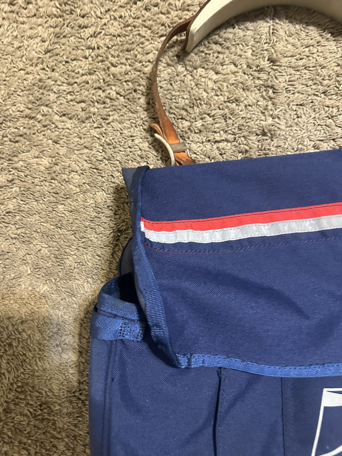 Anti Social Social Club × Vintage Vintage USPS Mailman “triple blue” carrier bag 2024 Size ONE SIZE - 3 Thumbnail