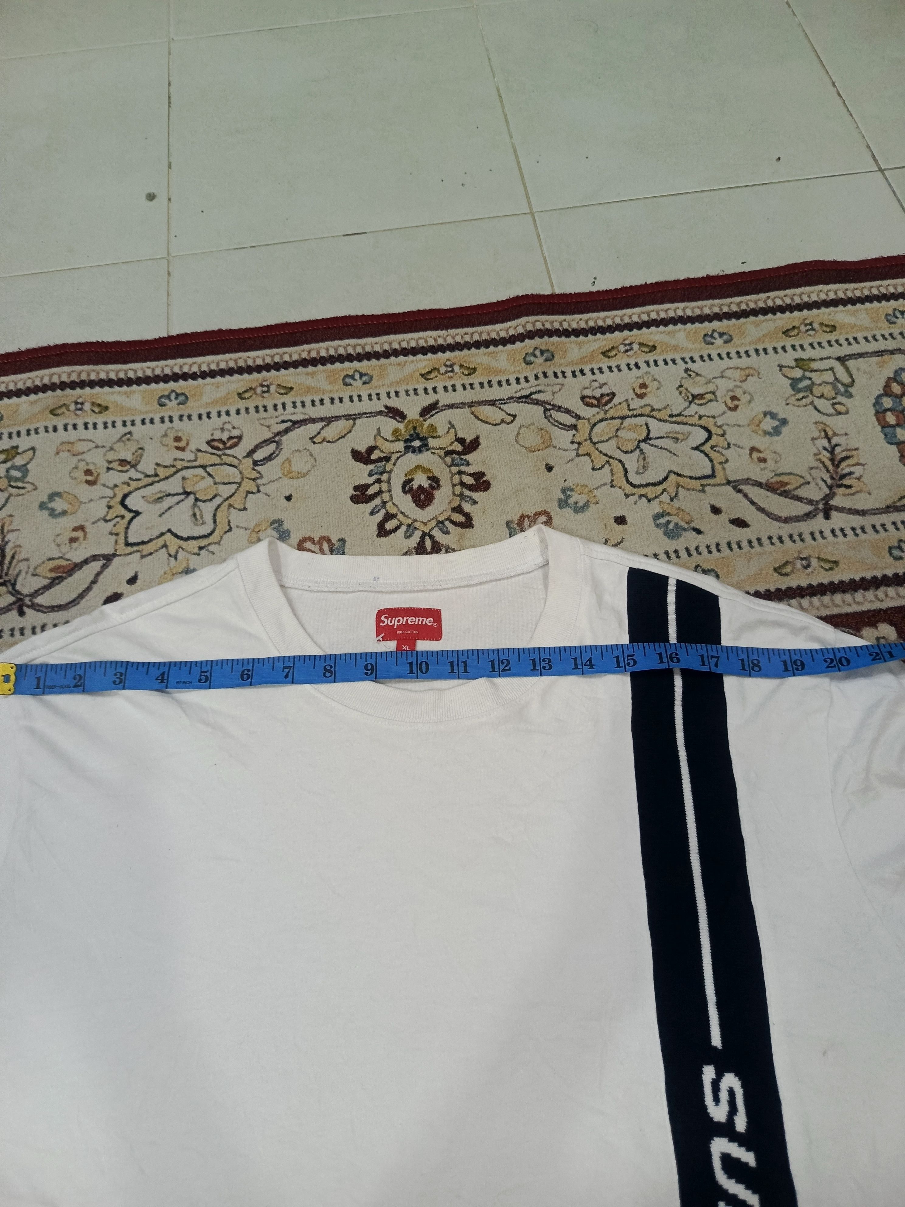 Supreme supreme vertical logo stripe Size US XL / EU 56 / 4 - 5 Thumbnail