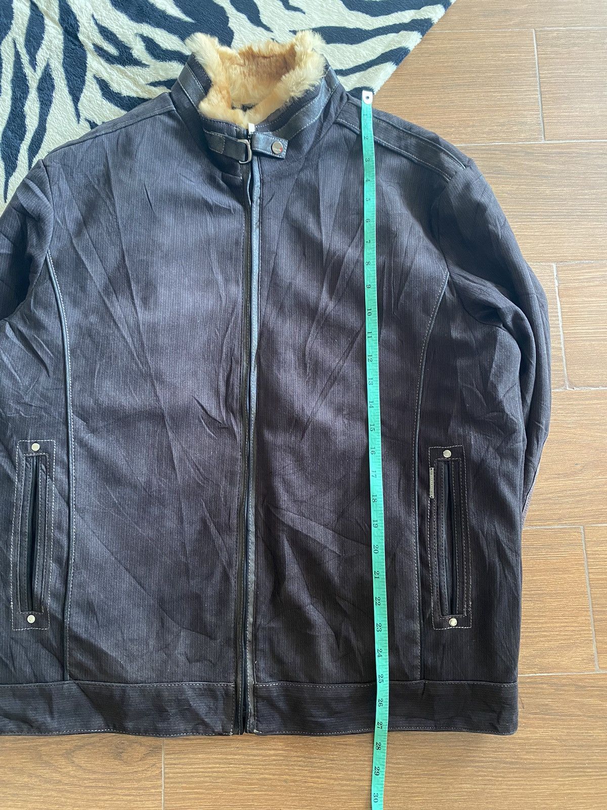 14th Addiction × KMRii × Yasuyuki Ishii JAPANESE PARKLAND FUR JACKET SHERPA DOUBLE LAYER VEST Size US L / EU 52-54 / 3 - 16 Thumbnail