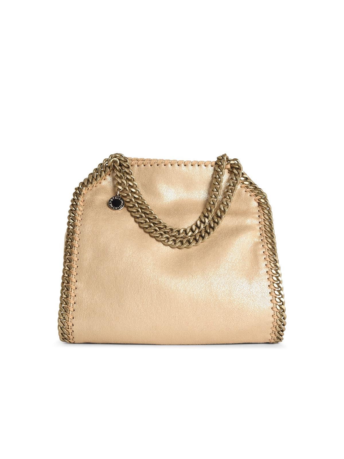 Stella McCartney STELLA McCARTNEY 'Tote Mini Falabella' Gold 'Shaggy Deer' Bag Size ONE SIZE - 1 Thumbnail