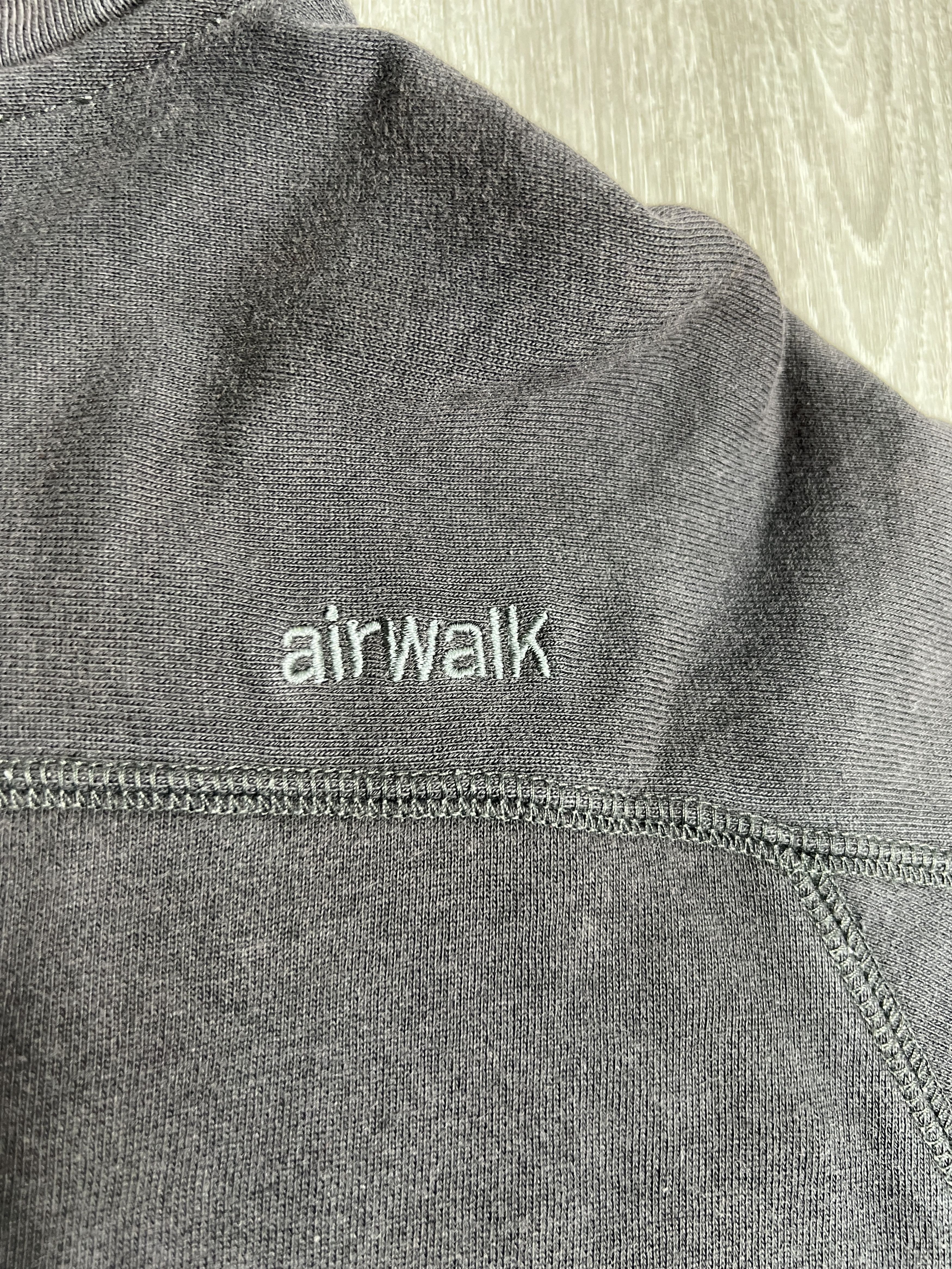 Airwalk Vintage Airwalk Mini Logo Zipped Sweatshirt (L) JKA143 Size US L / EU 52-54 / 3 - 12 Thumbnail