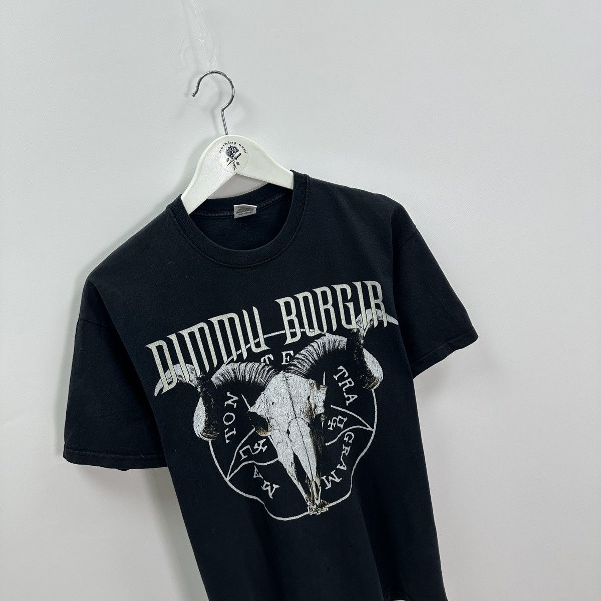 Band Tees Vintage 00s Dimmu Borgir Spiritual Metal Rock y2k og tee og Size US M / EU 48-50 / 2 - 4 Thumbnail
