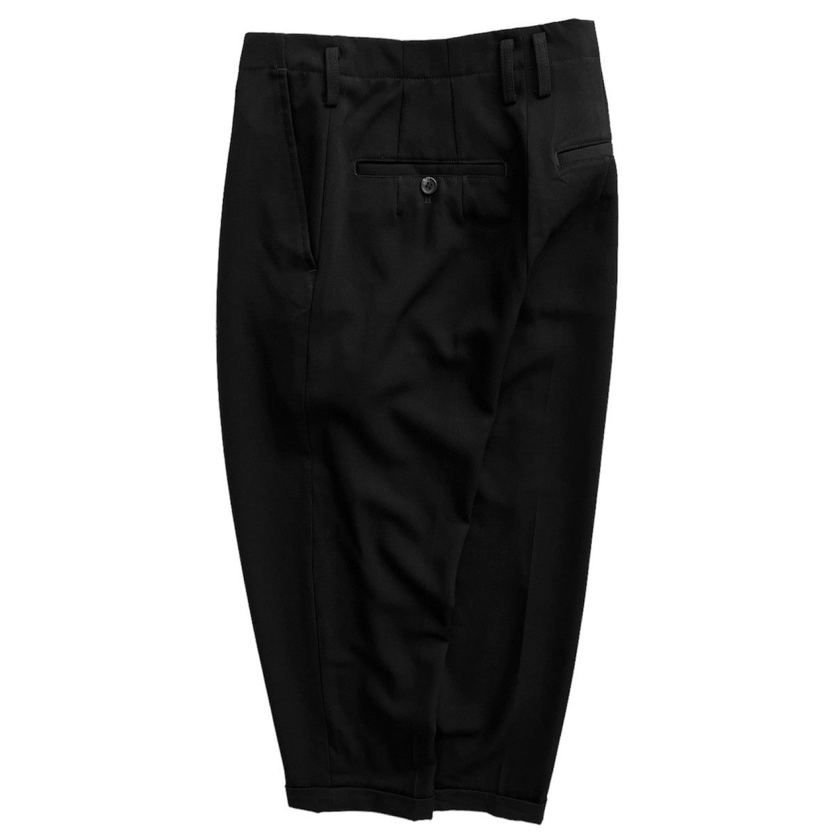 Y's × Yohji Yamamoto YOHJI YAMAMOTO +NOIR BLACK PANTS Size 24" / US 00 / IT 34 - 9 Thumbnail
