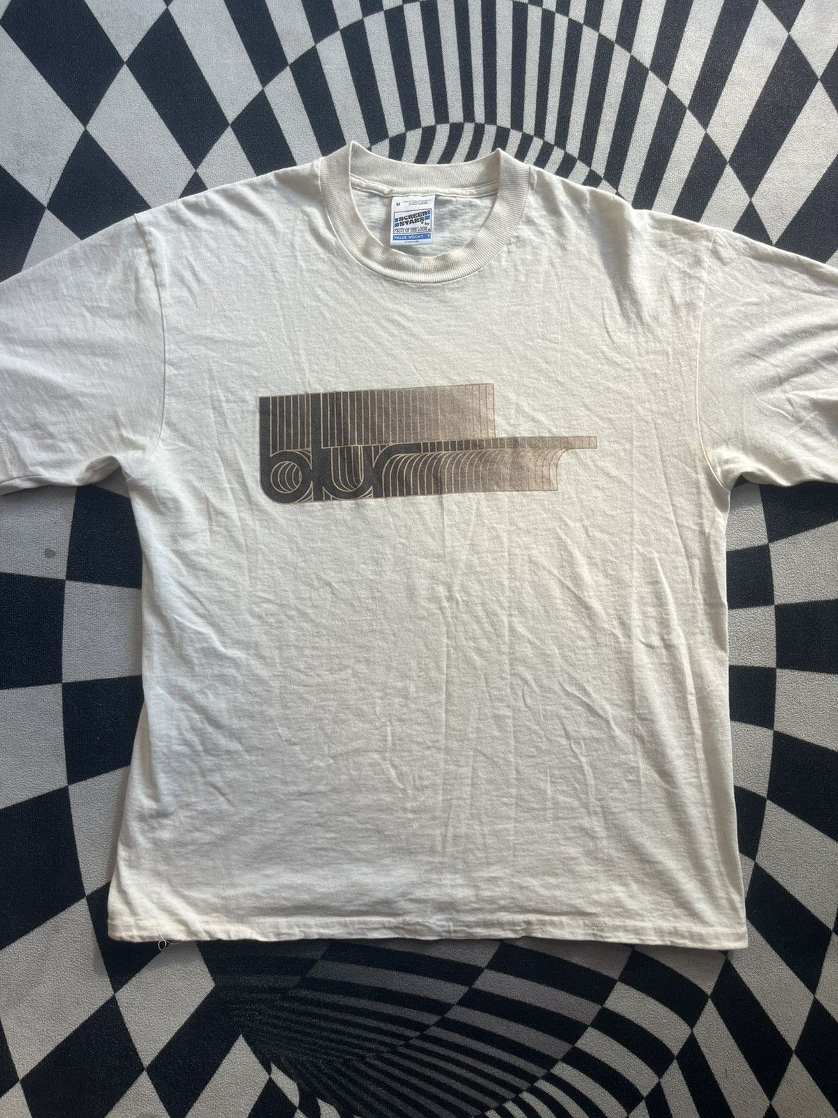 Band Tees Vintage Blur Logos 90’s (Cut the hem of the shirt) to Boxy Size US M / EU 48-50 / 2 - 3 Thumbnail