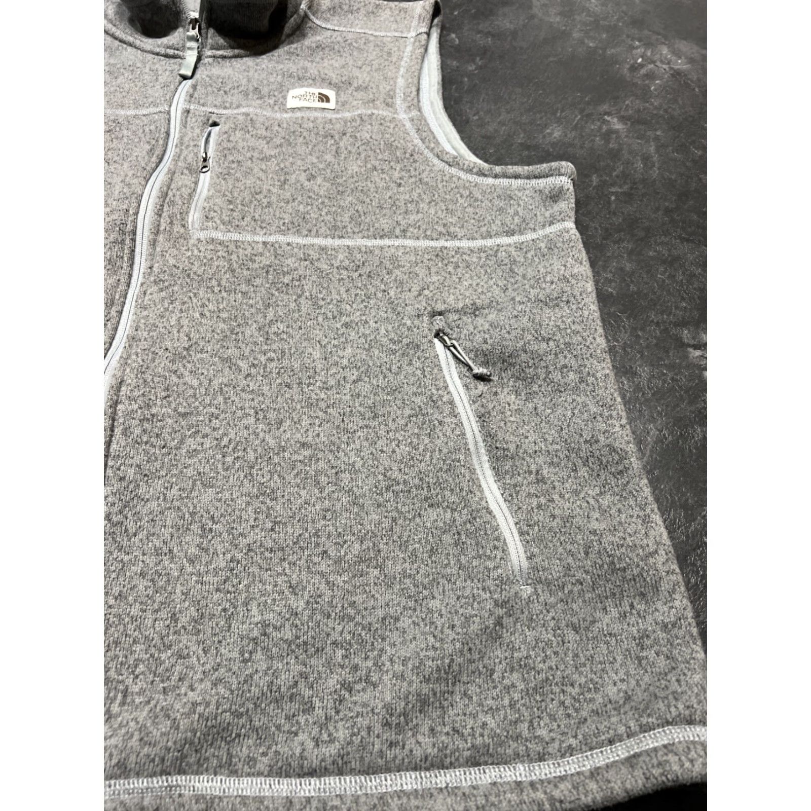 The North Face THE NORTH FACE Full Zip Gray Vest 2XL Men's Size US XXL / EU 58 / 5 - 2 Thumbnail