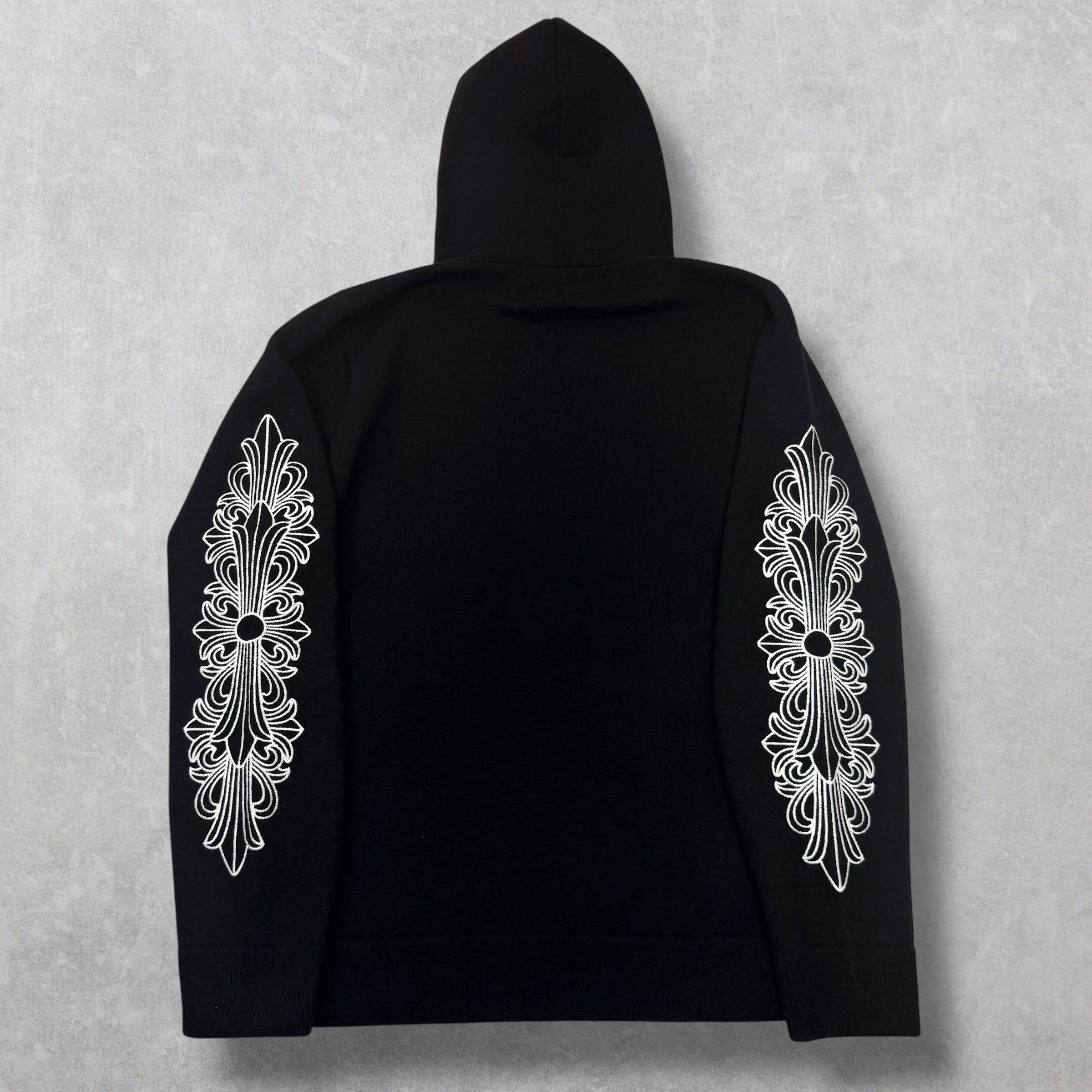 Chrome Hearts Chrome Hearts Floral Sleeve Cashmere Hoodie L Size US L / EU 52-54 / 3 - 2 Thumbnail