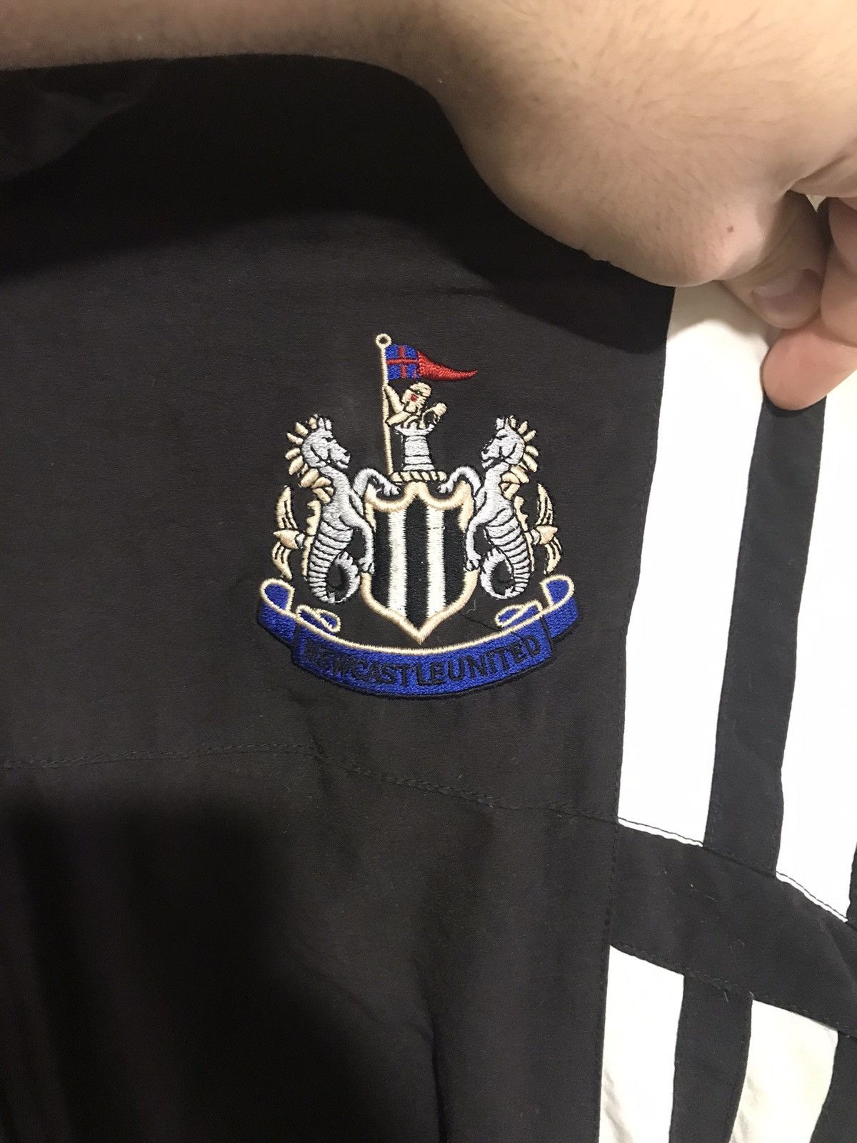 Adidas × Vintage Vintage Adidas jacket NewCastle United Size US L / EU 52-54 / 3 - 3 Thumbnail