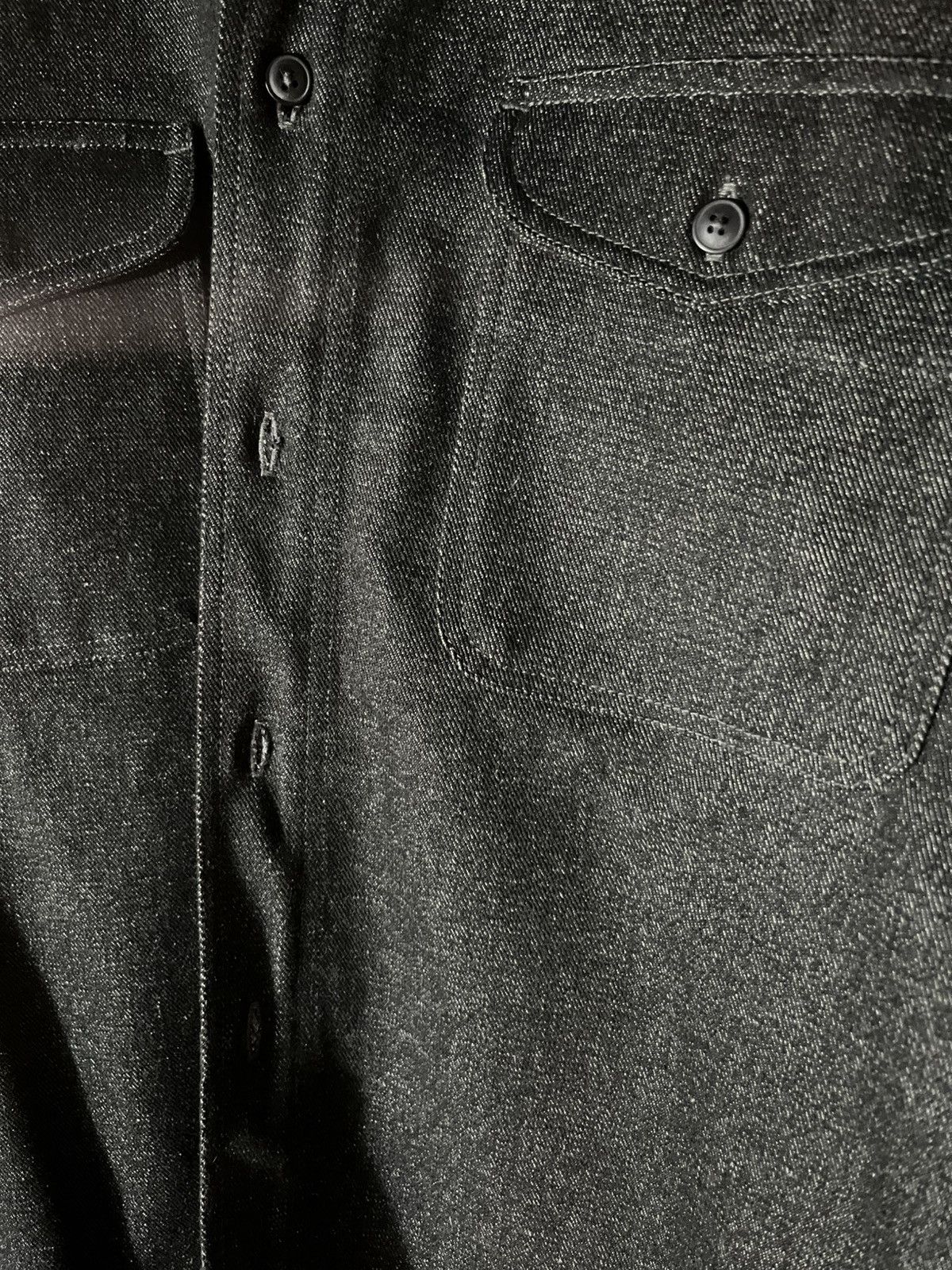 18 East Raw Denim Shirt Size US L / EU 52-54 / 3 - 2 Thumbnail