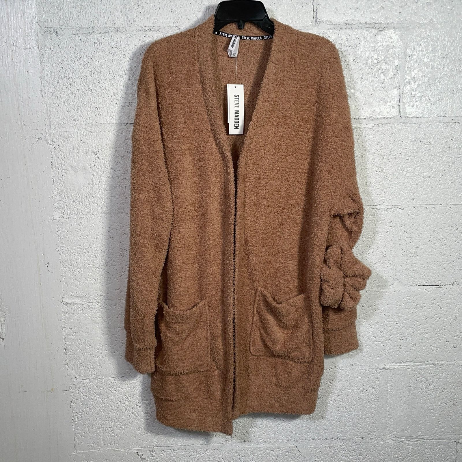 Steve Madden Steve Madden Women's Chenille Cardigan praline Medium Size M / US 6-8 / IT 42-44 - 1 Thumbnail