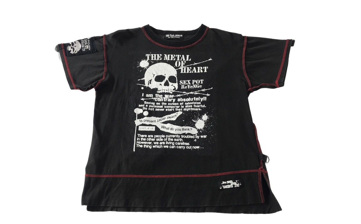 Sex Pot ReVeNGe Sex Pot Revenge For The Punk The Metal Of The Heart Printed Size US M / EU 48-50 / 2 - 1 Thumbnail