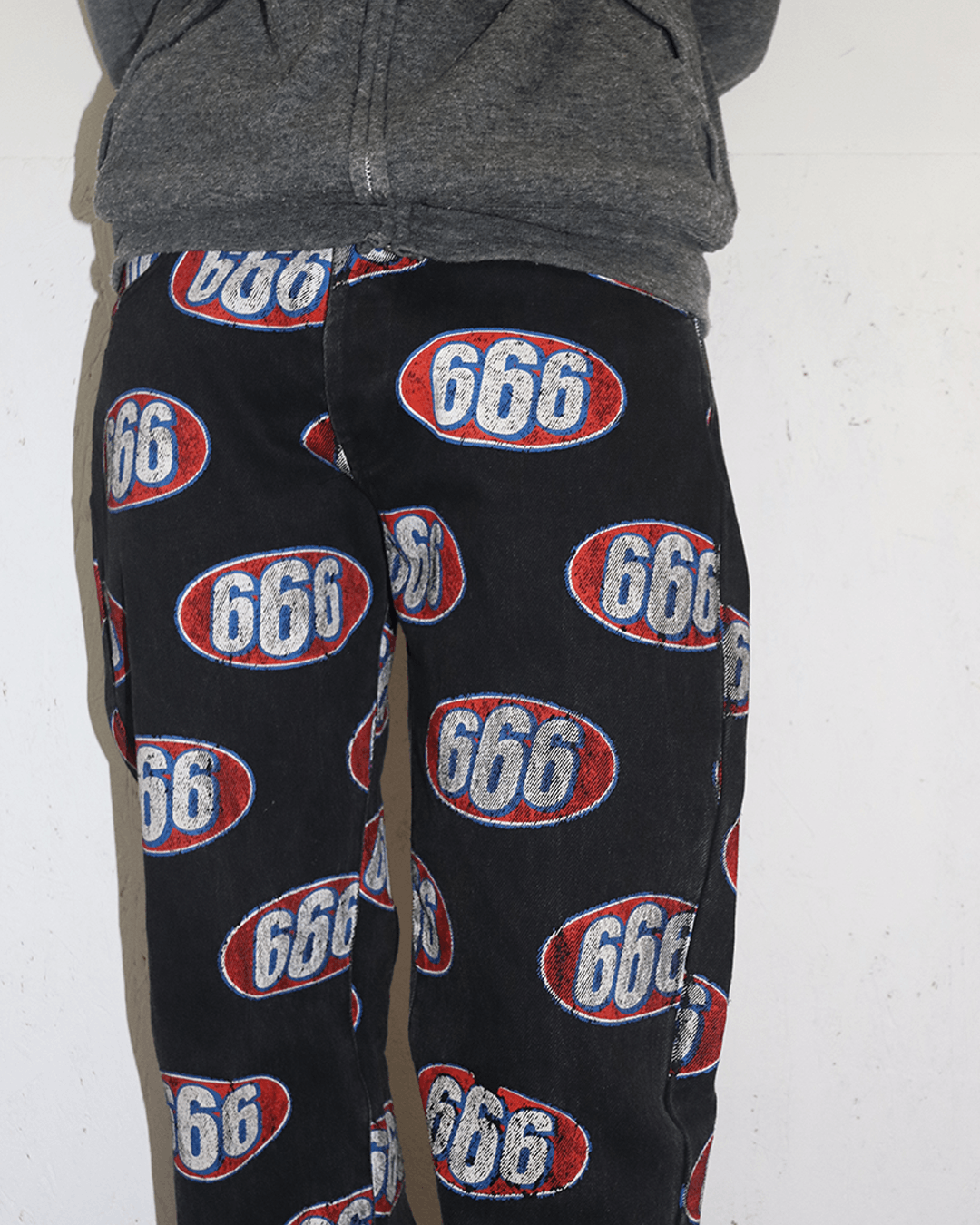 Supreme Supreme SS17 666 Denim Trouser Size US 30 / EU 46 - 4 Thumbnail