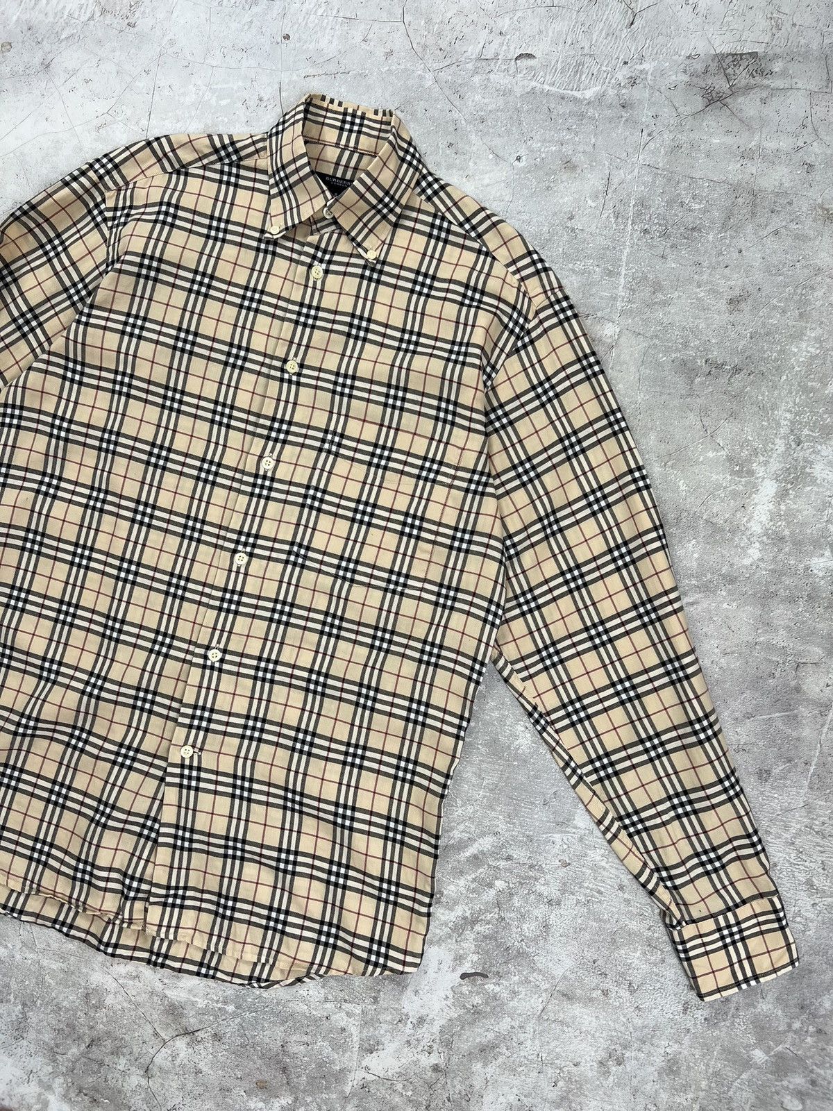 Burberry × Vintage Burberry vintage nova check shirt Size US M / EU 48-50 / 2 - 1 Thumbnail