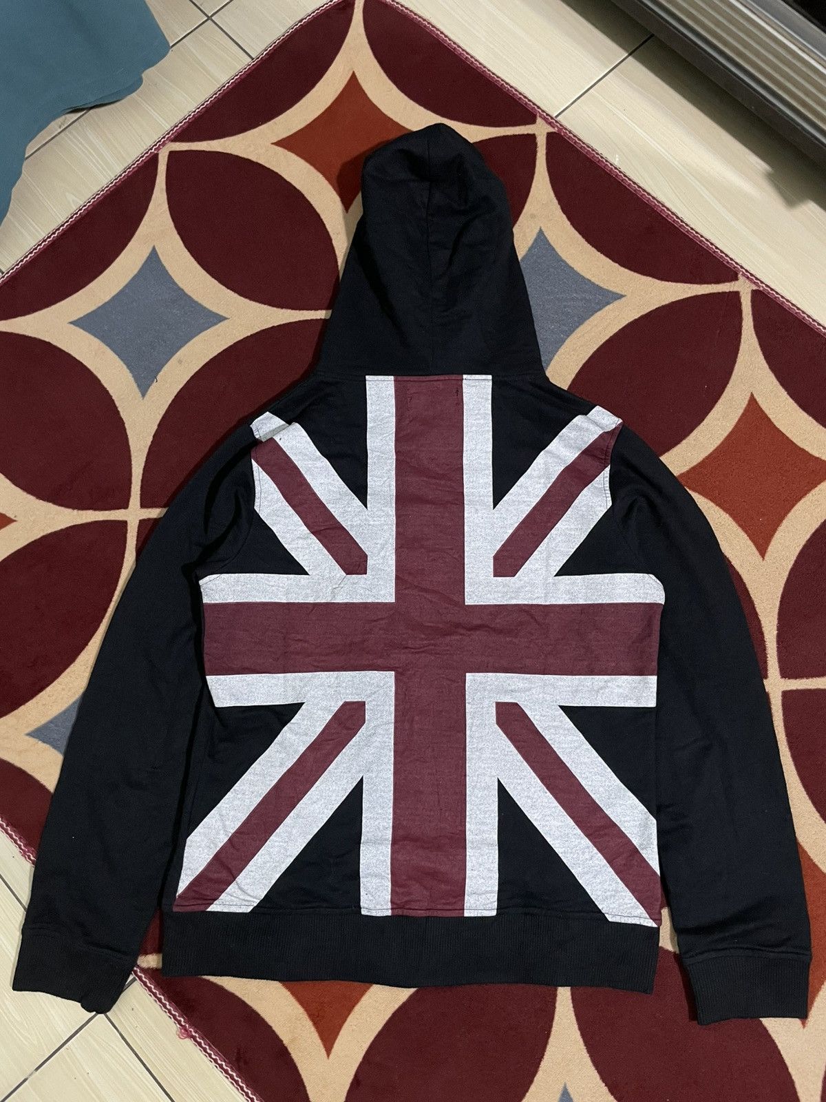 In The Attic ✨ Archive In The Attic Britain/UK ?? Flag Hoodie 