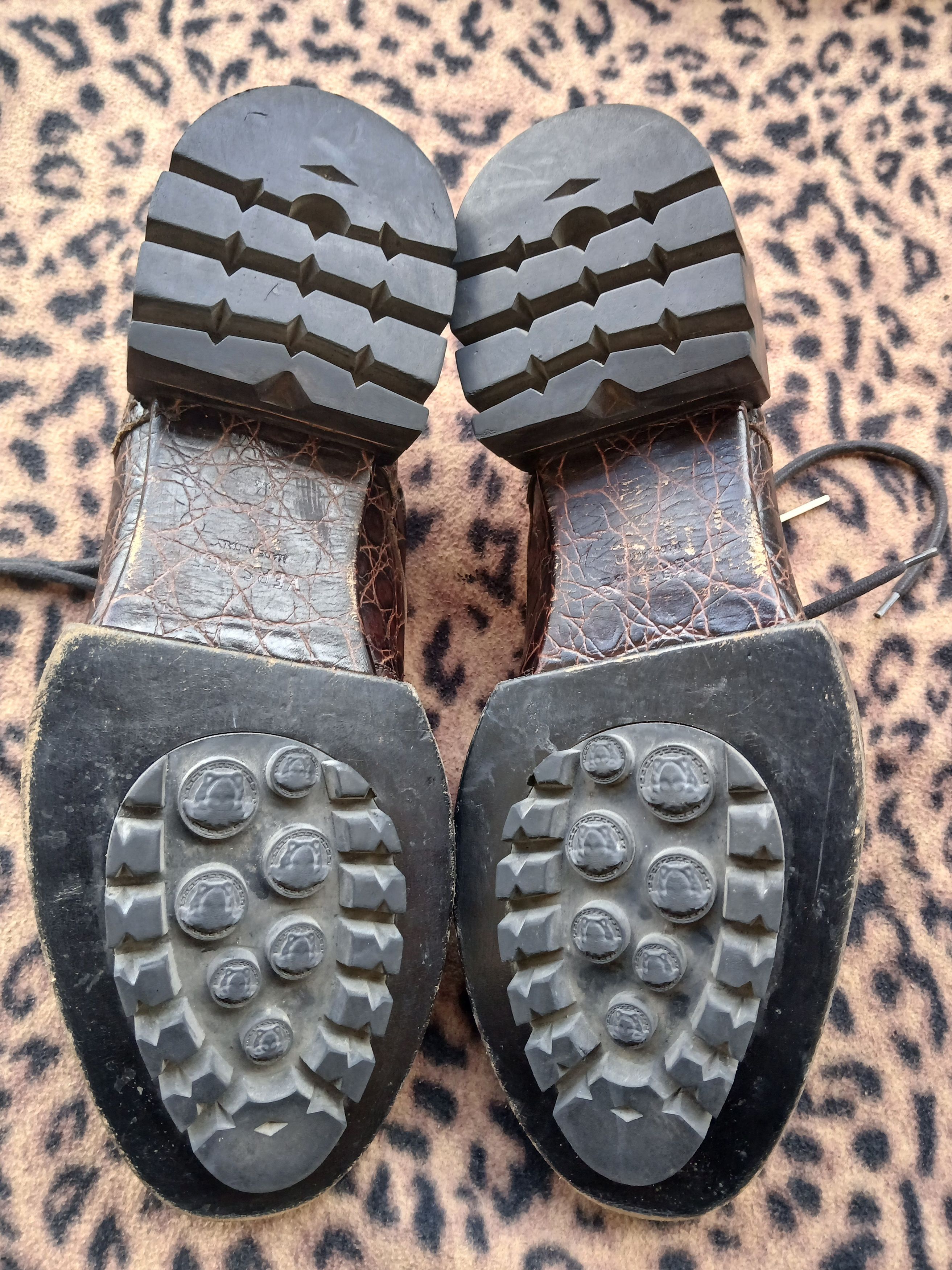 Versace Versace men leather shoe Size US 11 / EU 44 - 9 Thumbnail