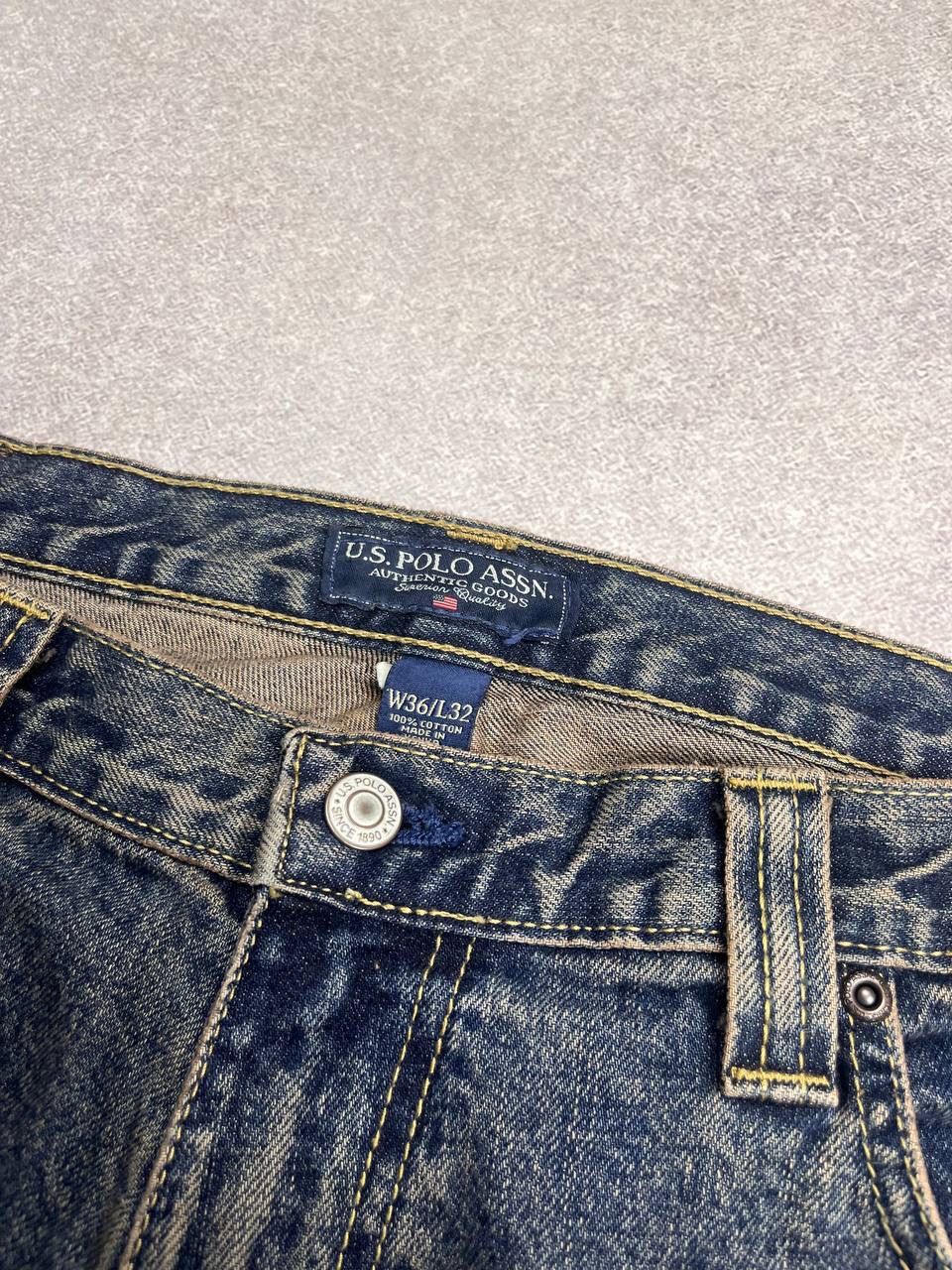 Polo Ralph Lauren Vintage US Polo Assn Ralph Lauren Baggy Cargo Pamts 36x32 Size US 36 / EU 52 - 10 Thumbnail