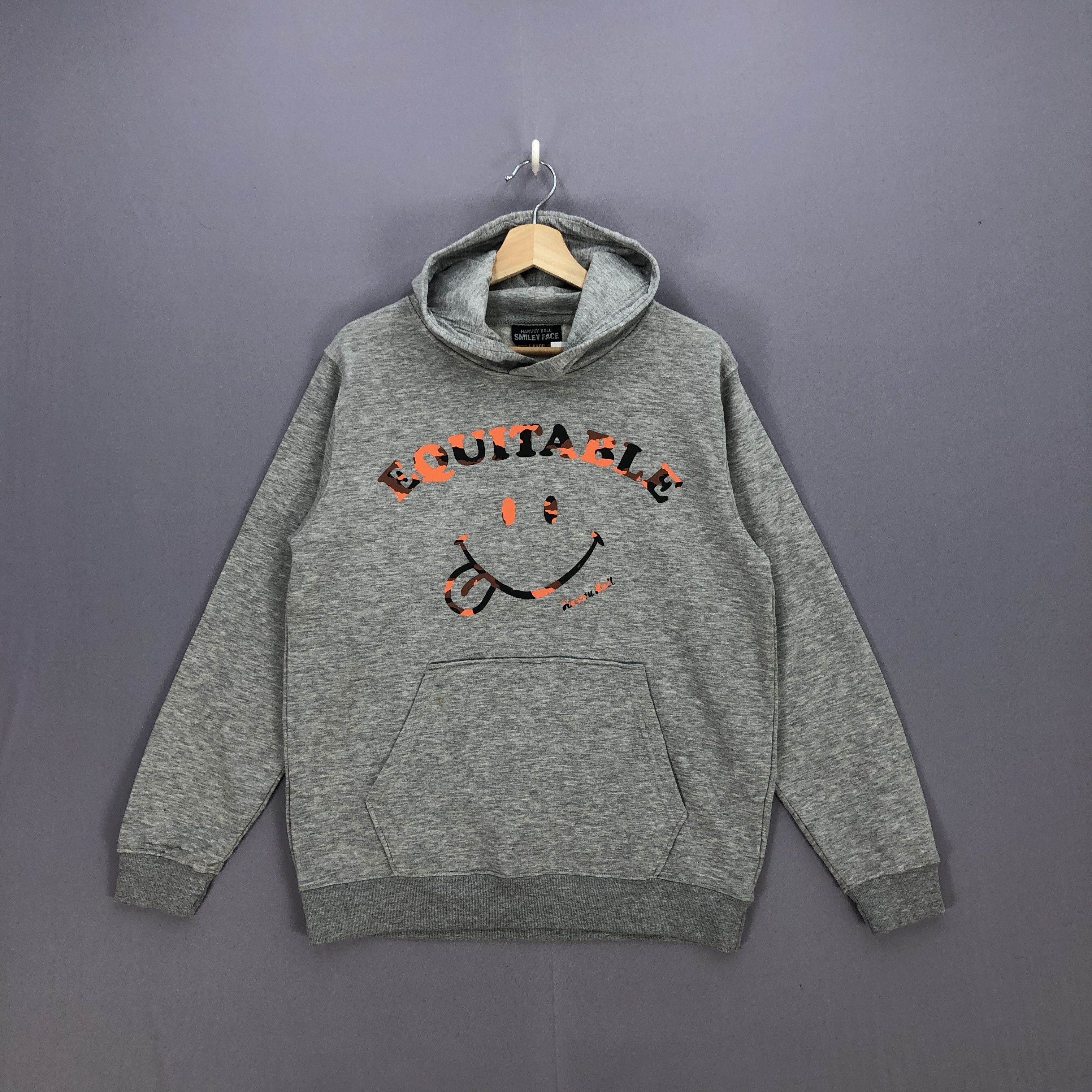 Japanese Brand Smiley Face Sweatshirt Hoodie Japanese Kapital Camo Sweater Size US M / EU 48-50 / 2 - 1 Thumbnail