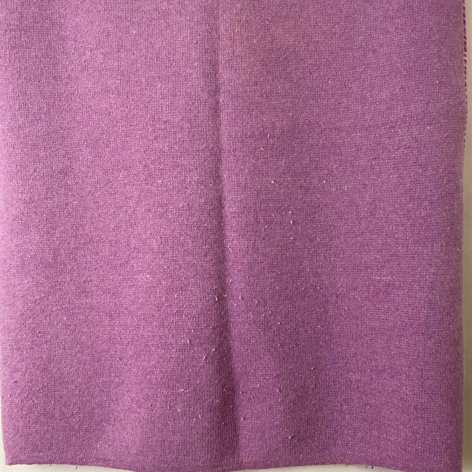 Vintage Vintage 70’s Space Dyed Angola and Lambswool Purple Vest Size S / US 4 / IT 40 - 4 Thumbnail