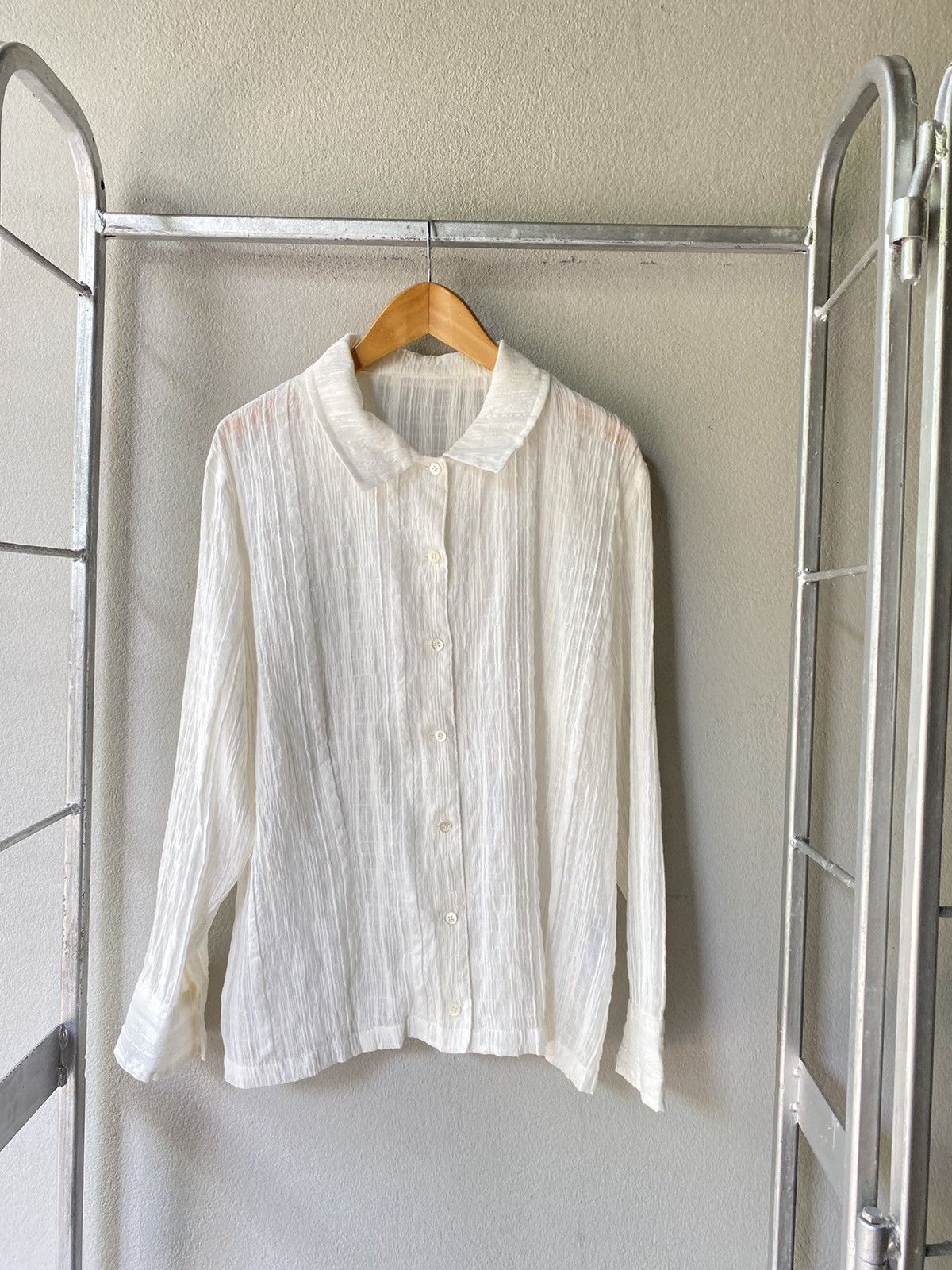 Kenzo KENZO off white blouse shirt Size ONE SIZE - 1 Thumbnail