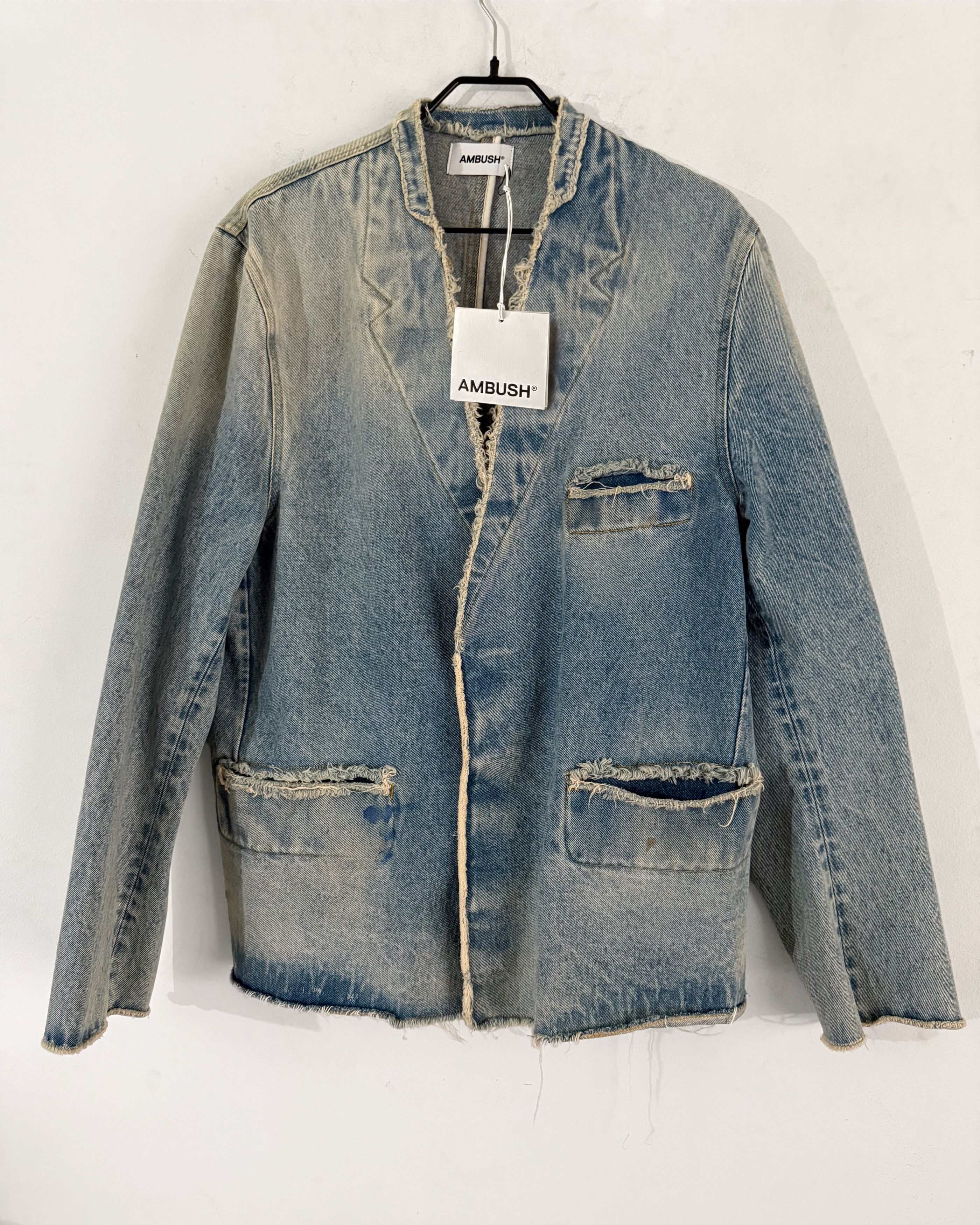Ambush Design Blazer Denim Jacket Size US L / EU 52-54 / 3 - 4 Thumbnail